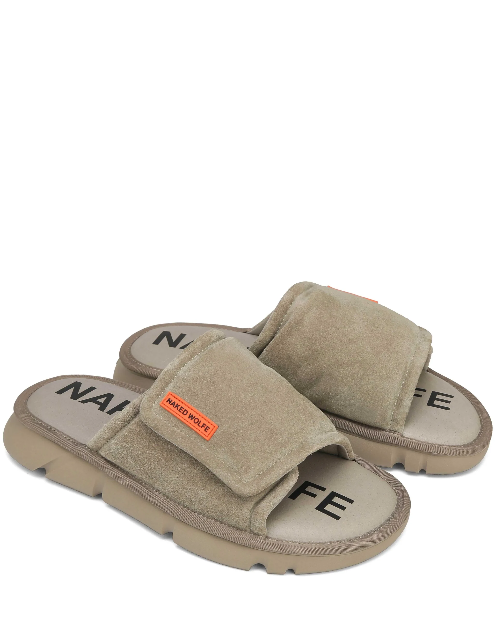 Alaska Taupe Suede<Naked Wolfe New