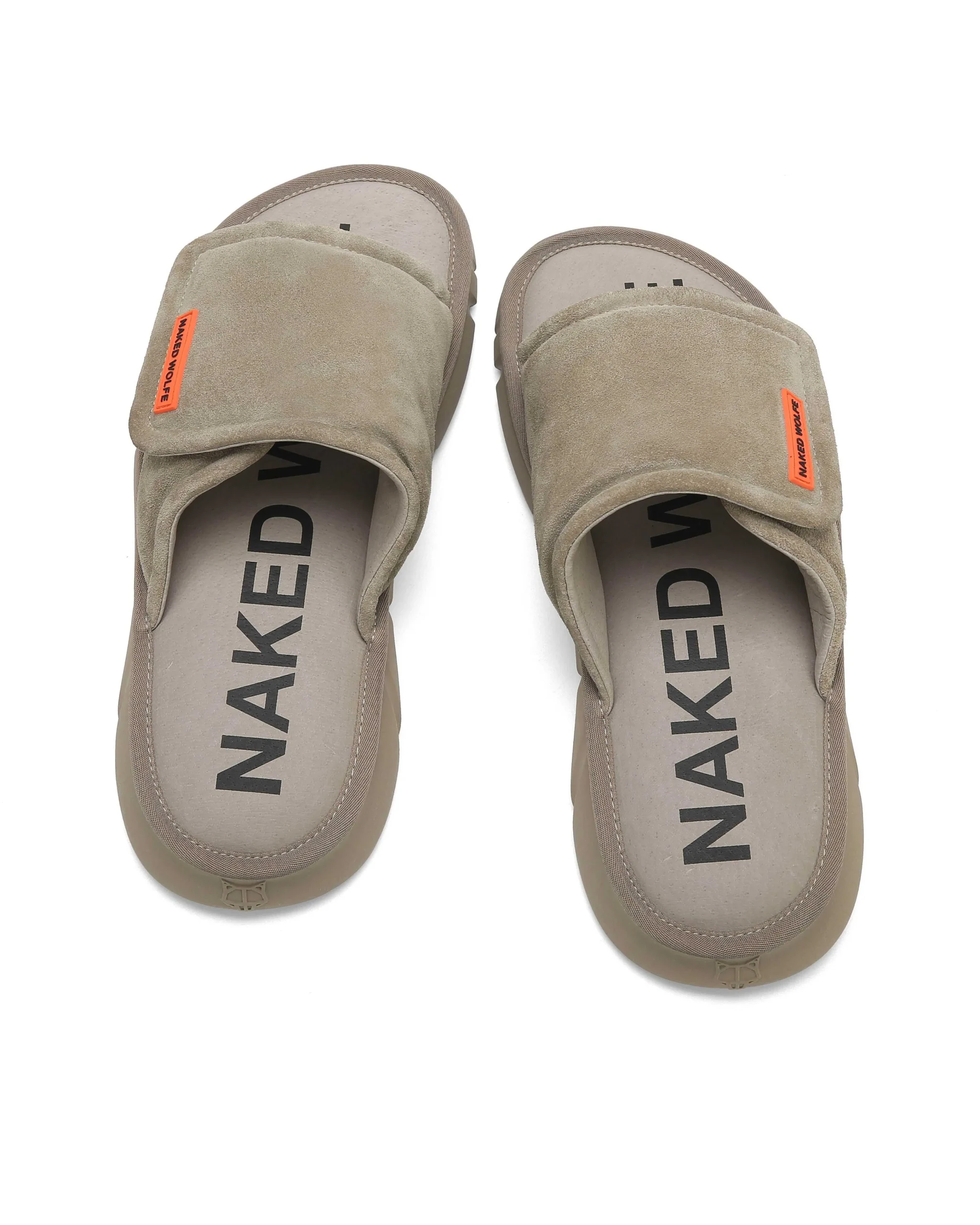 Alaska Taupe Suede<Naked Wolfe New