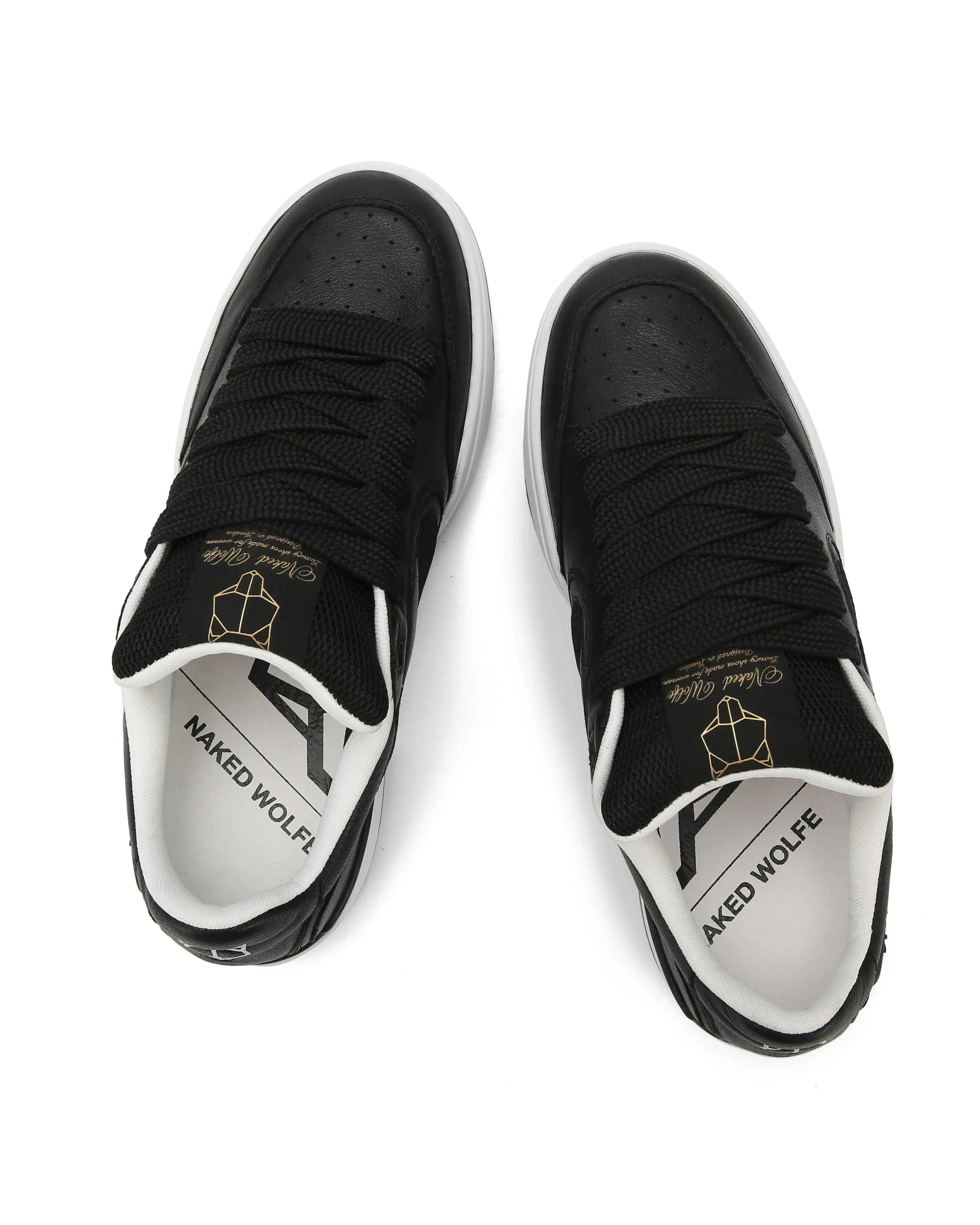 Ambition Cow Suede & Mesh Black<Naked Wolfe Flash Sale