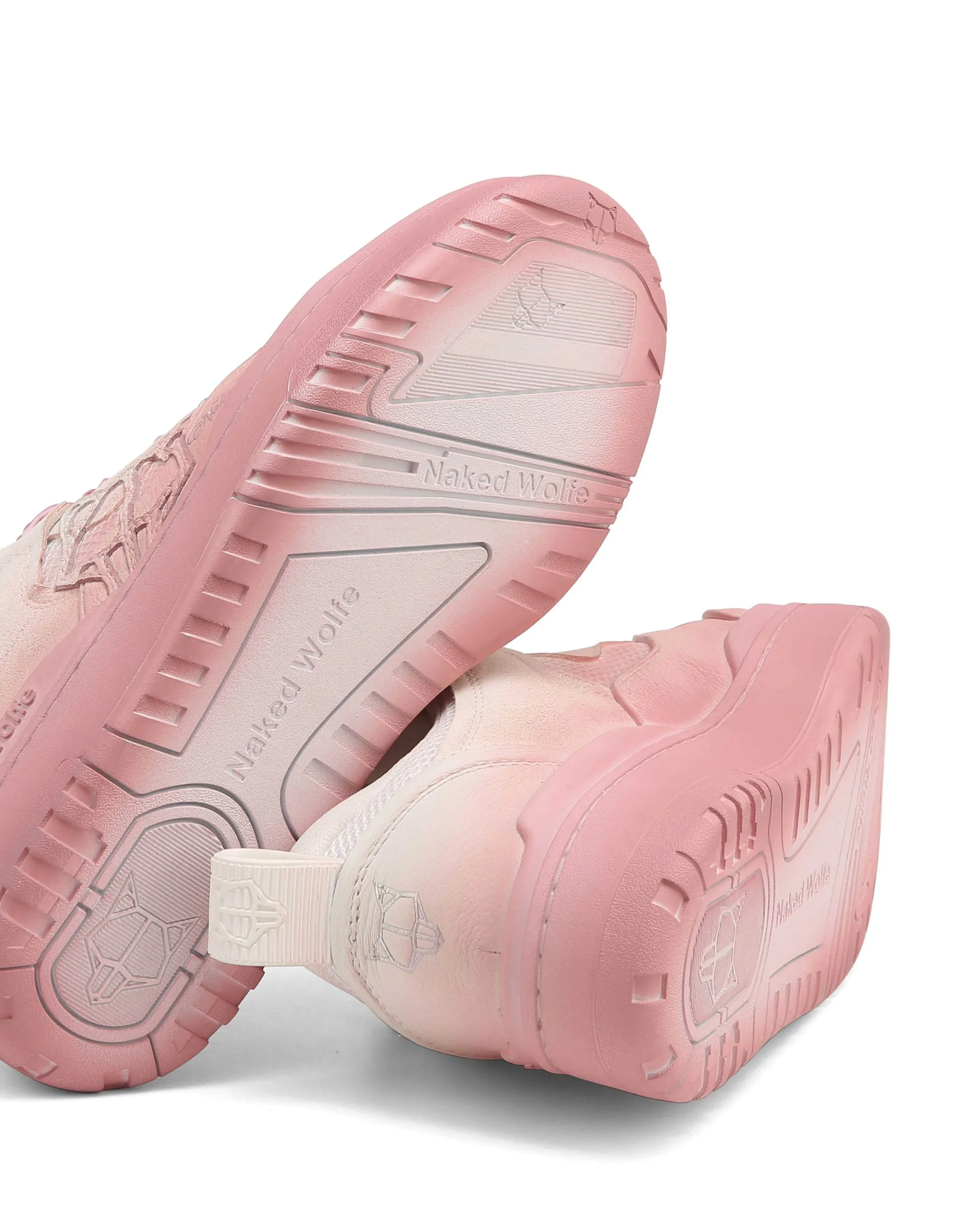 Area Pink Spray Genysis Leather/Mesh Pink/White<Naked Wolfe Shop