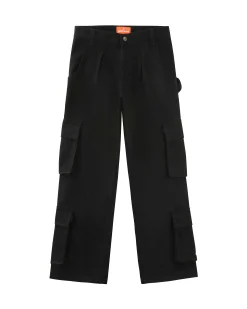 Baggy Pocket Cargo Pants Black<Naked Wolfe Store