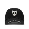Baseball Cap Pure Black<Naked Wolfe Store