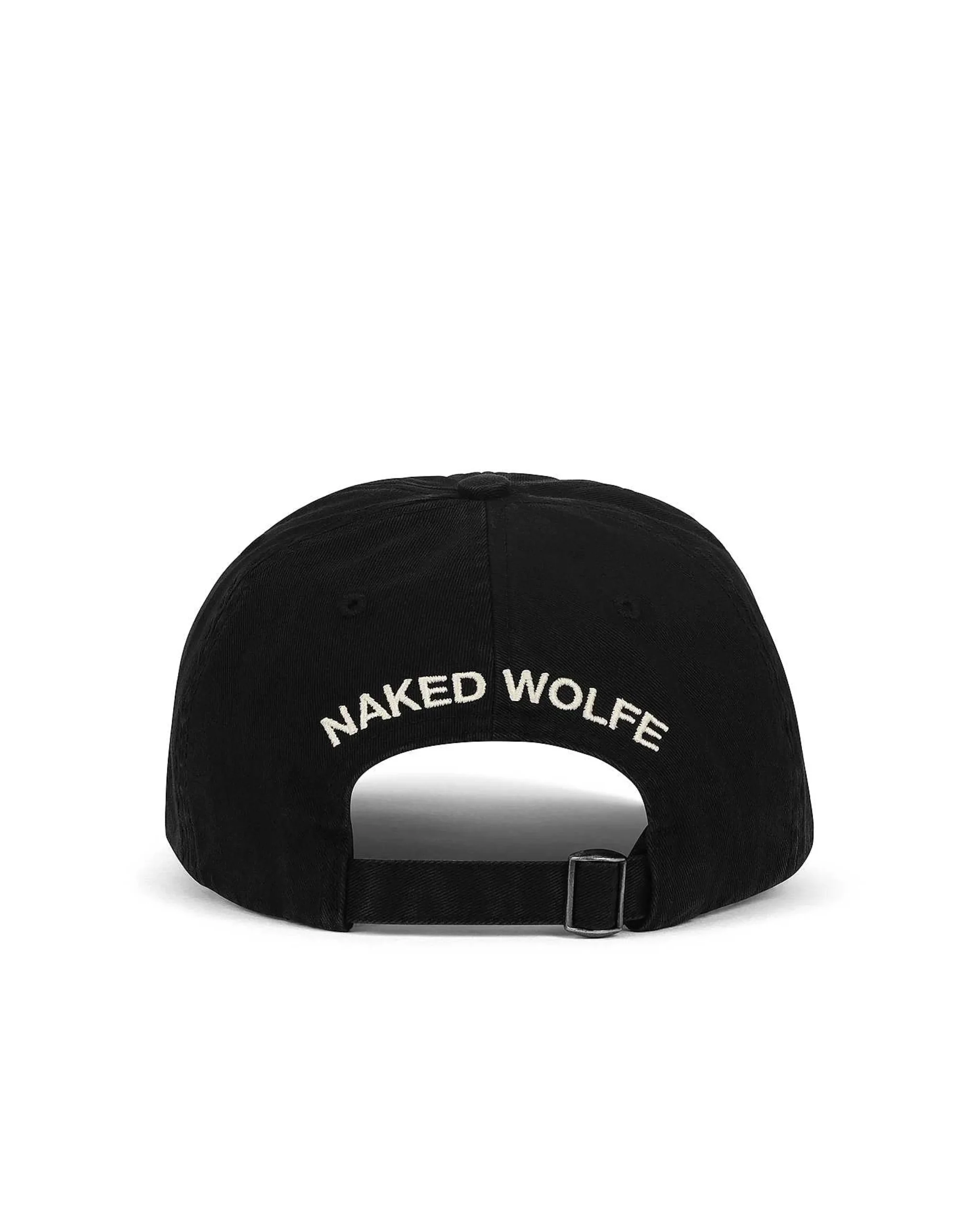 Baseball Cap Pure Black<Naked Wolfe Store