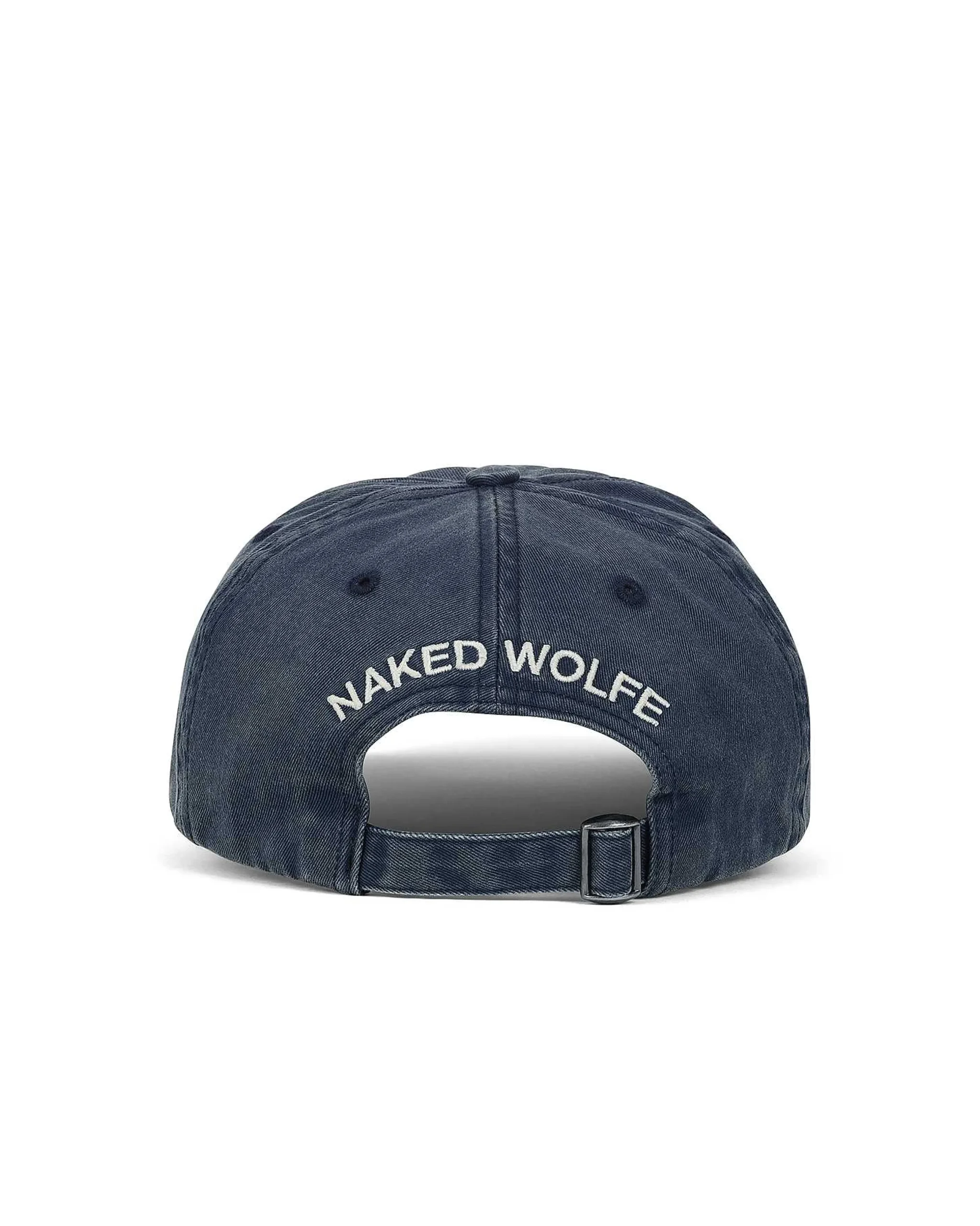 Baseball Cap Washed Blue<Naked Wolfe Store
