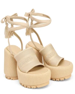 Beach Off White Raffia<Naked Wolfe Flash Sale