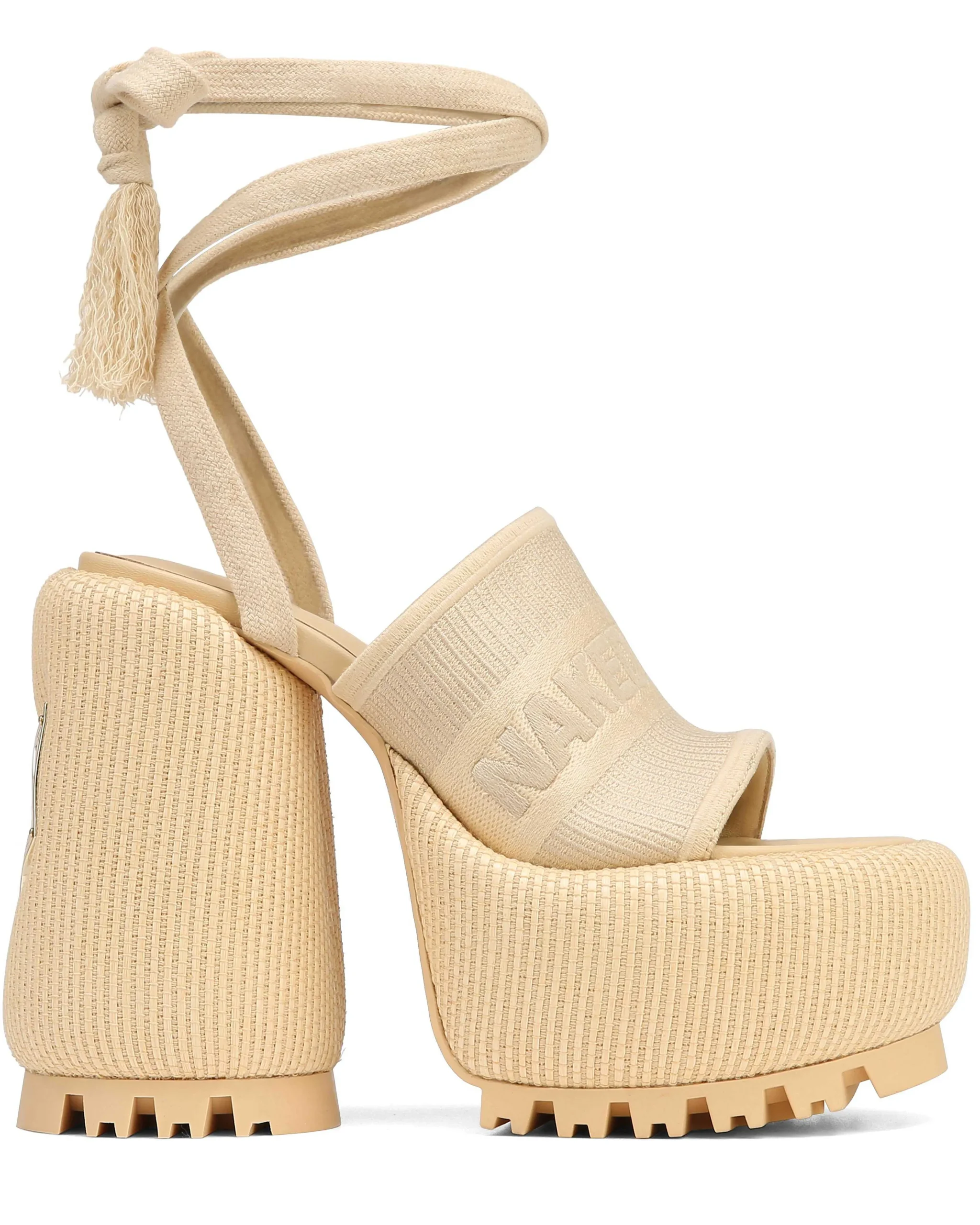 Beach Off White Raffia<Naked Wolfe Flash Sale