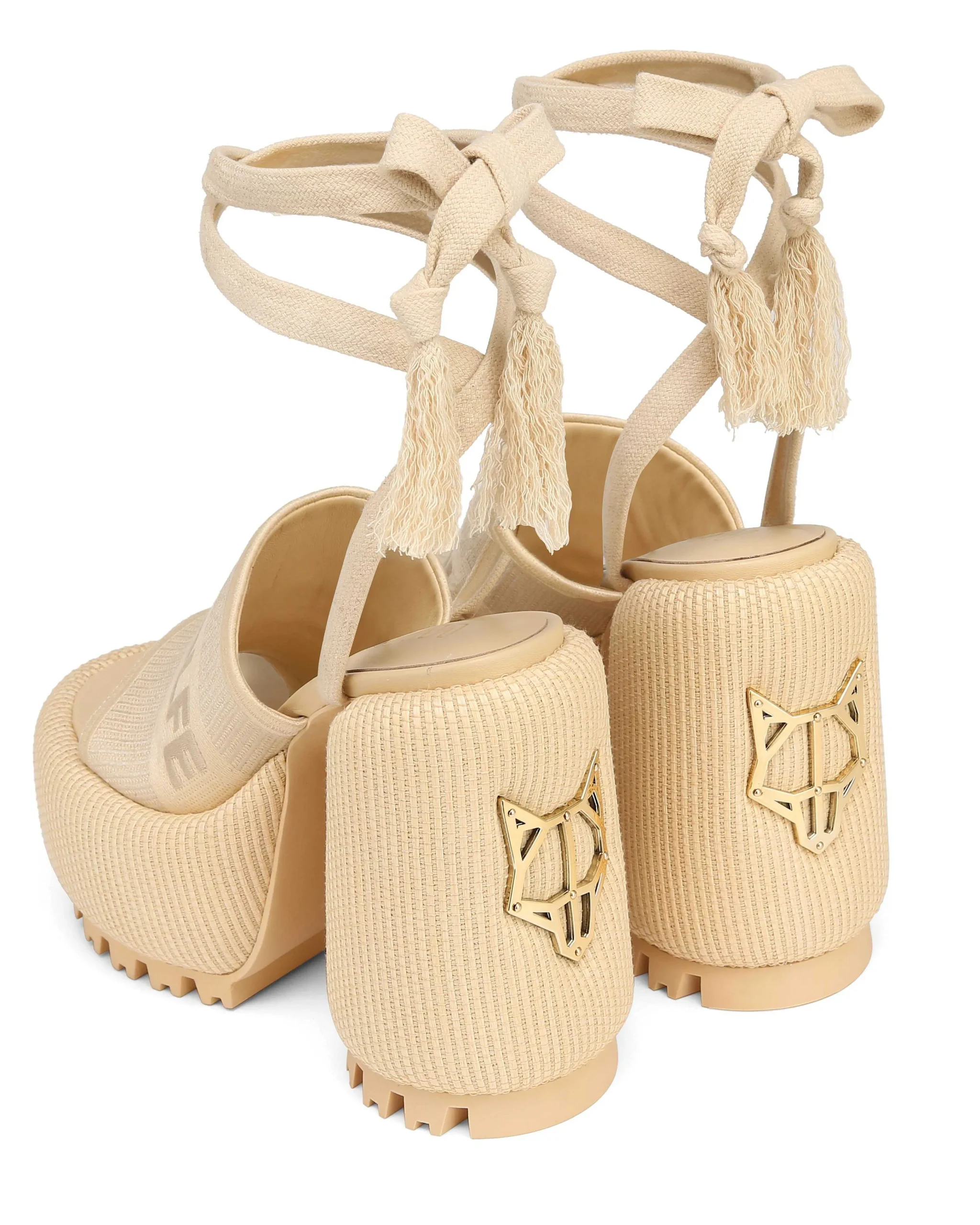 Beach Off White Raffia<Naked Wolfe Flash Sale