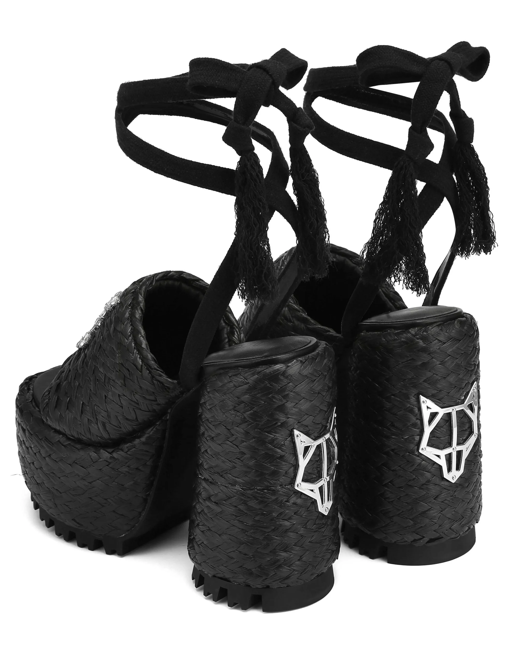 Beach Raffia Black<Naked Wolfe Store
