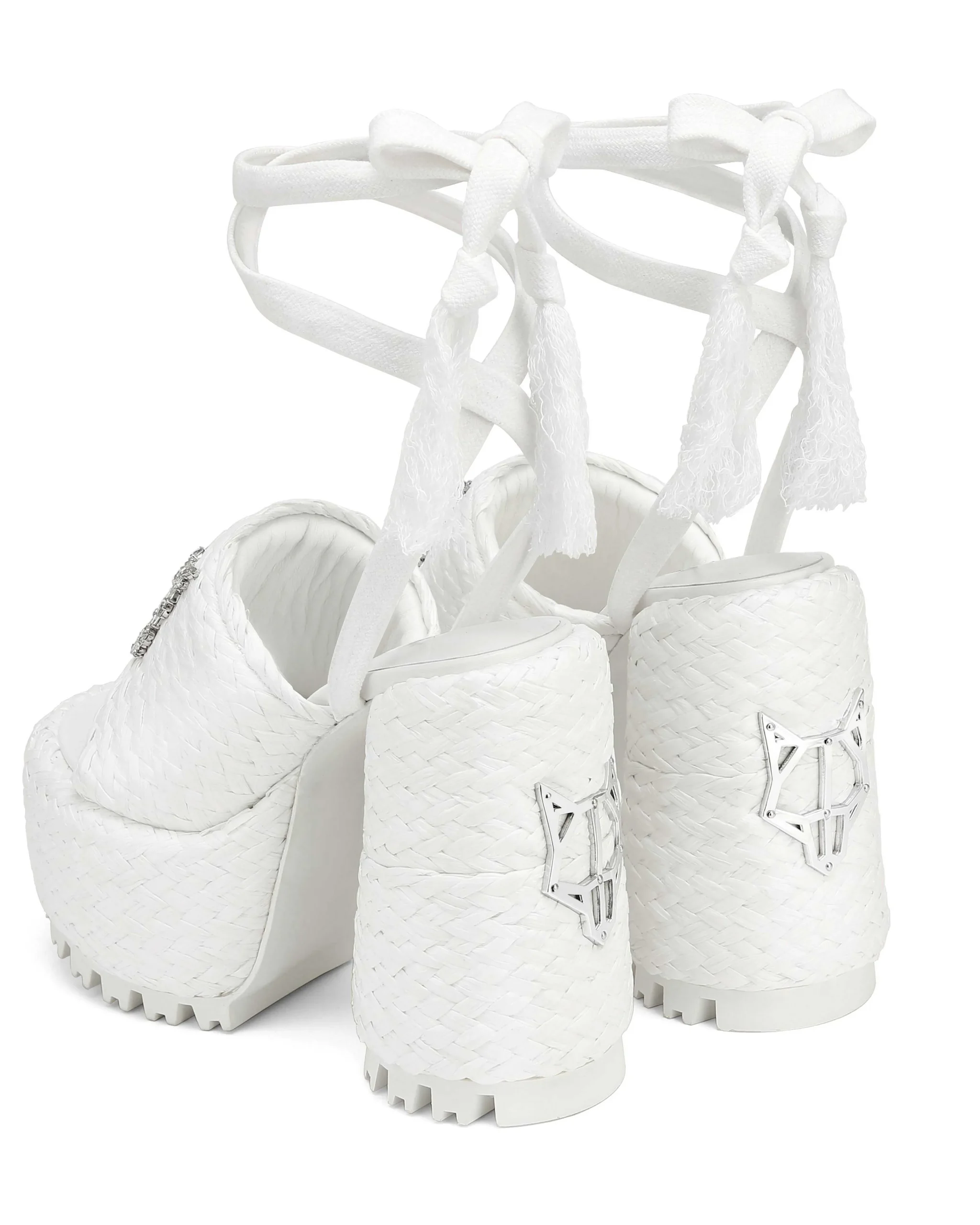 Beach Raffia White<Naked Wolfe Shop
