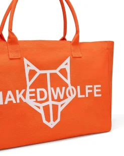 Canvas Tote Bag Orange<Naked Wolfe Hot