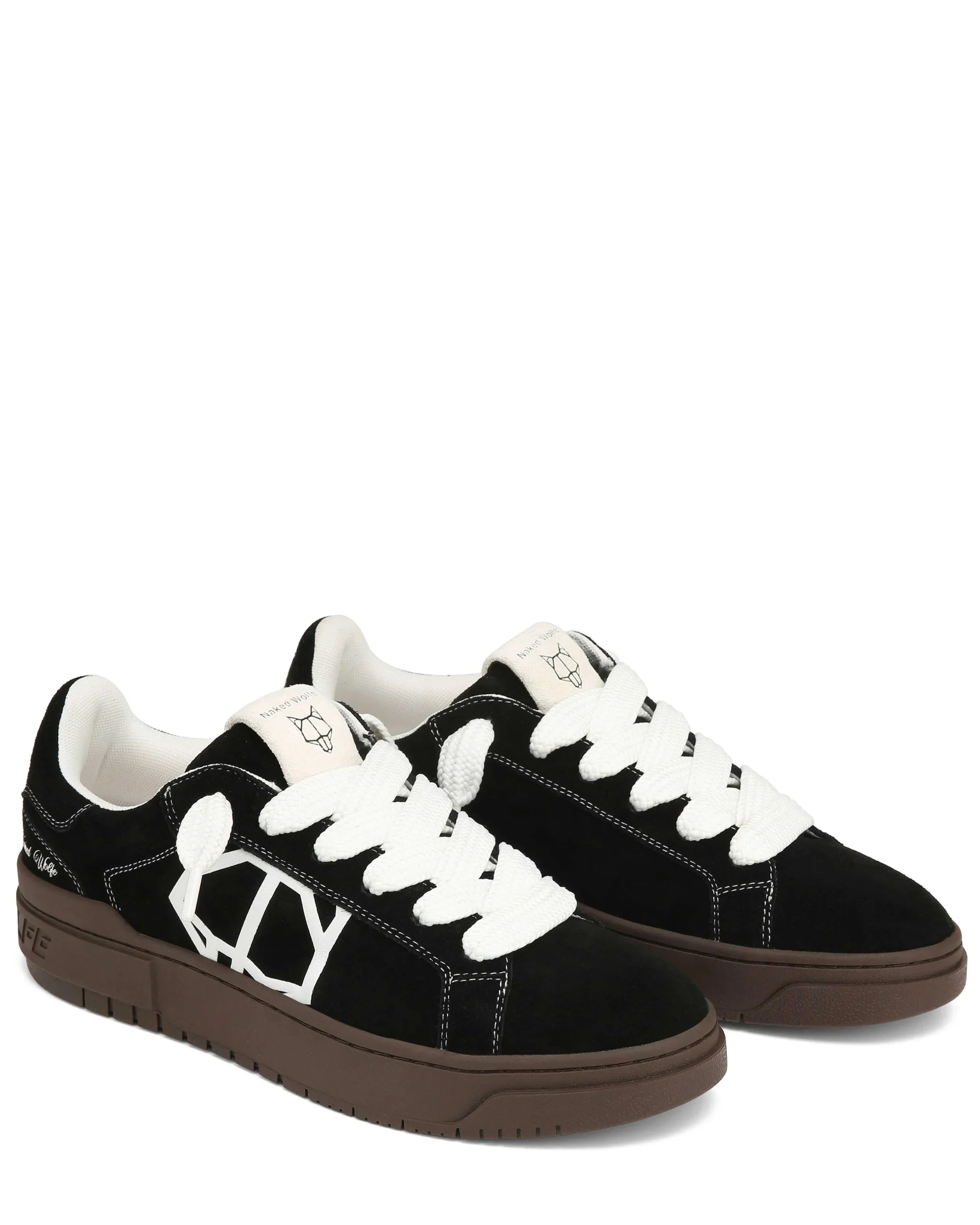 Chrome Suede Black/Dark Natural<Naked Wolfe Hot