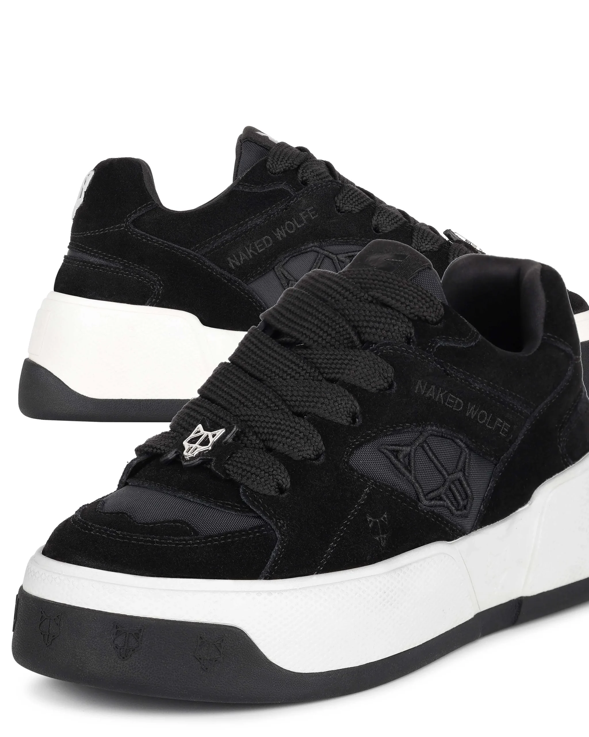 Crash Black Cow Suede<Naked Wolfe Flash Sale