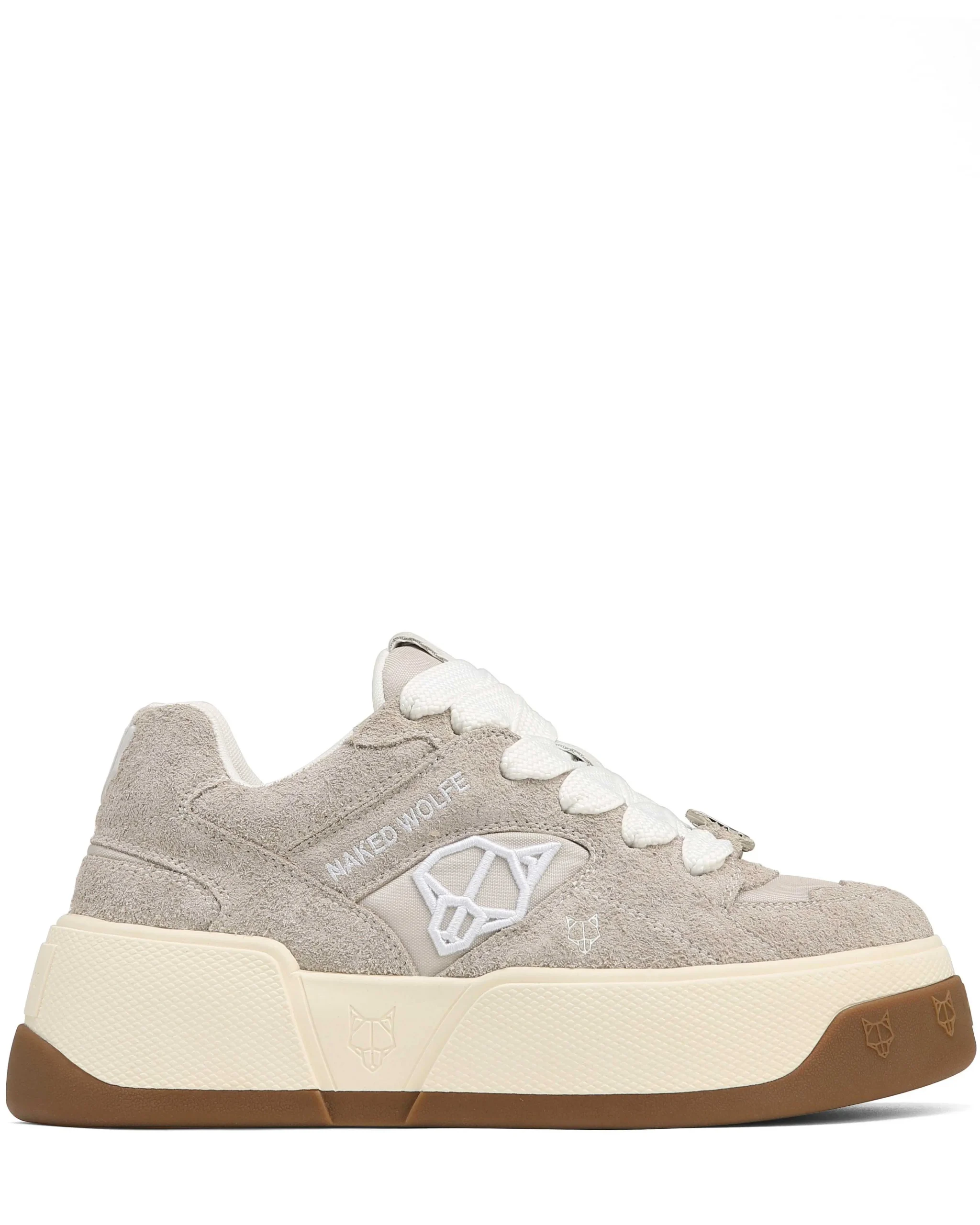 Crash Cow Suede Light Grey<Naked Wolfe Clearance