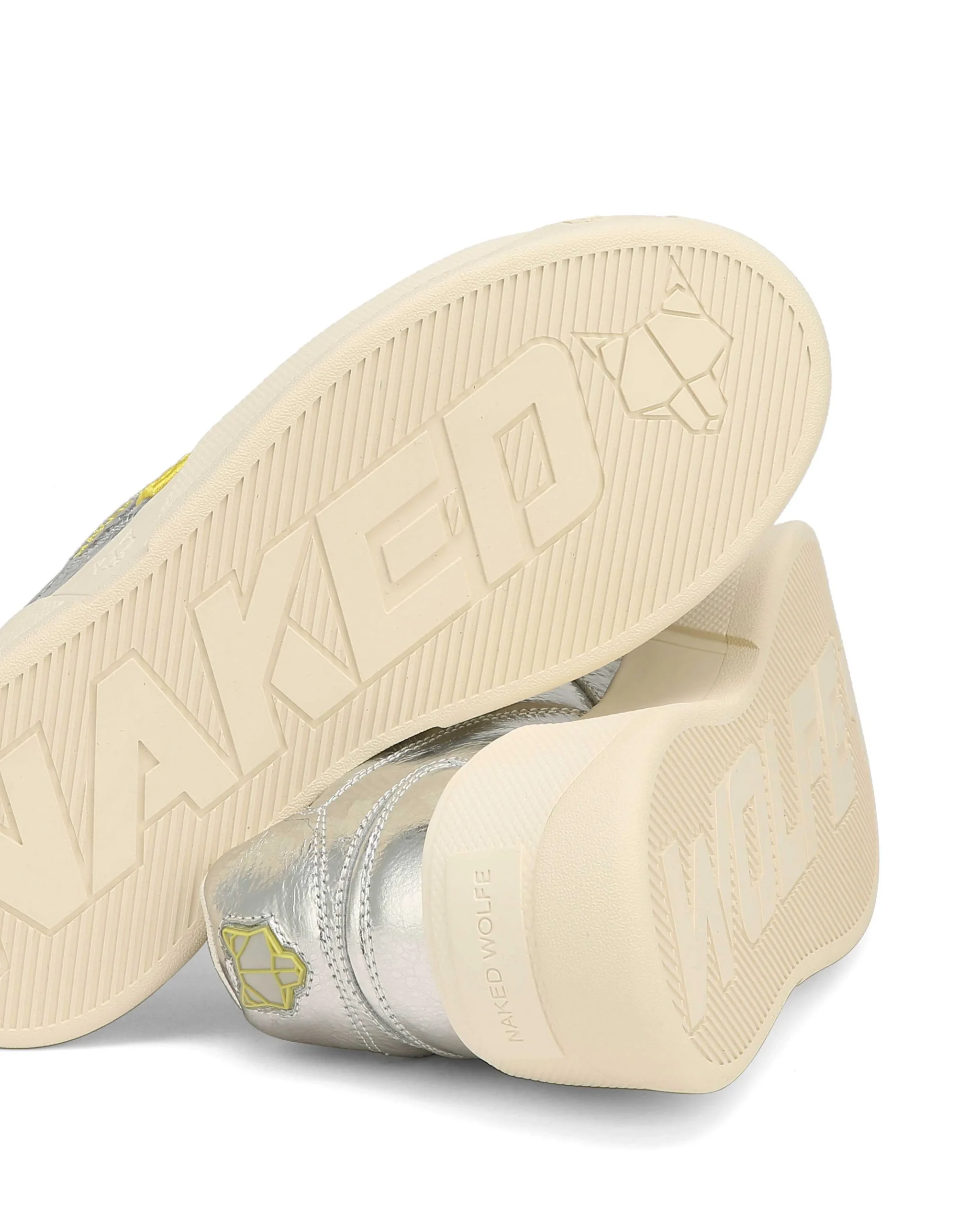 Crash Foil Leather Silver<Naked Wolfe Flash Sale