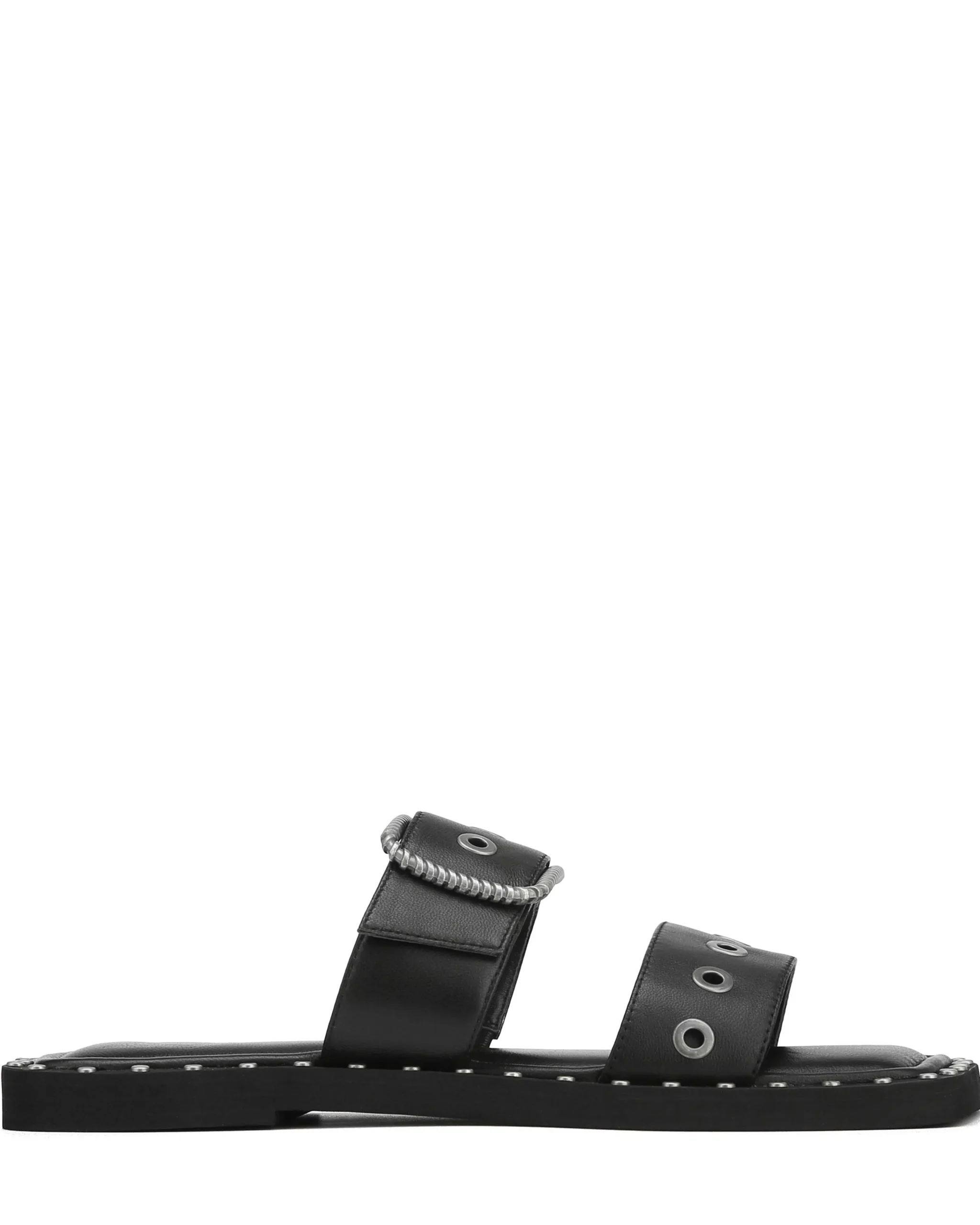 Daisy Black Leather<Naked Wolfe Discount