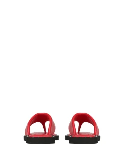 Danni Dark Red Leather<Naked Wolfe Outlet