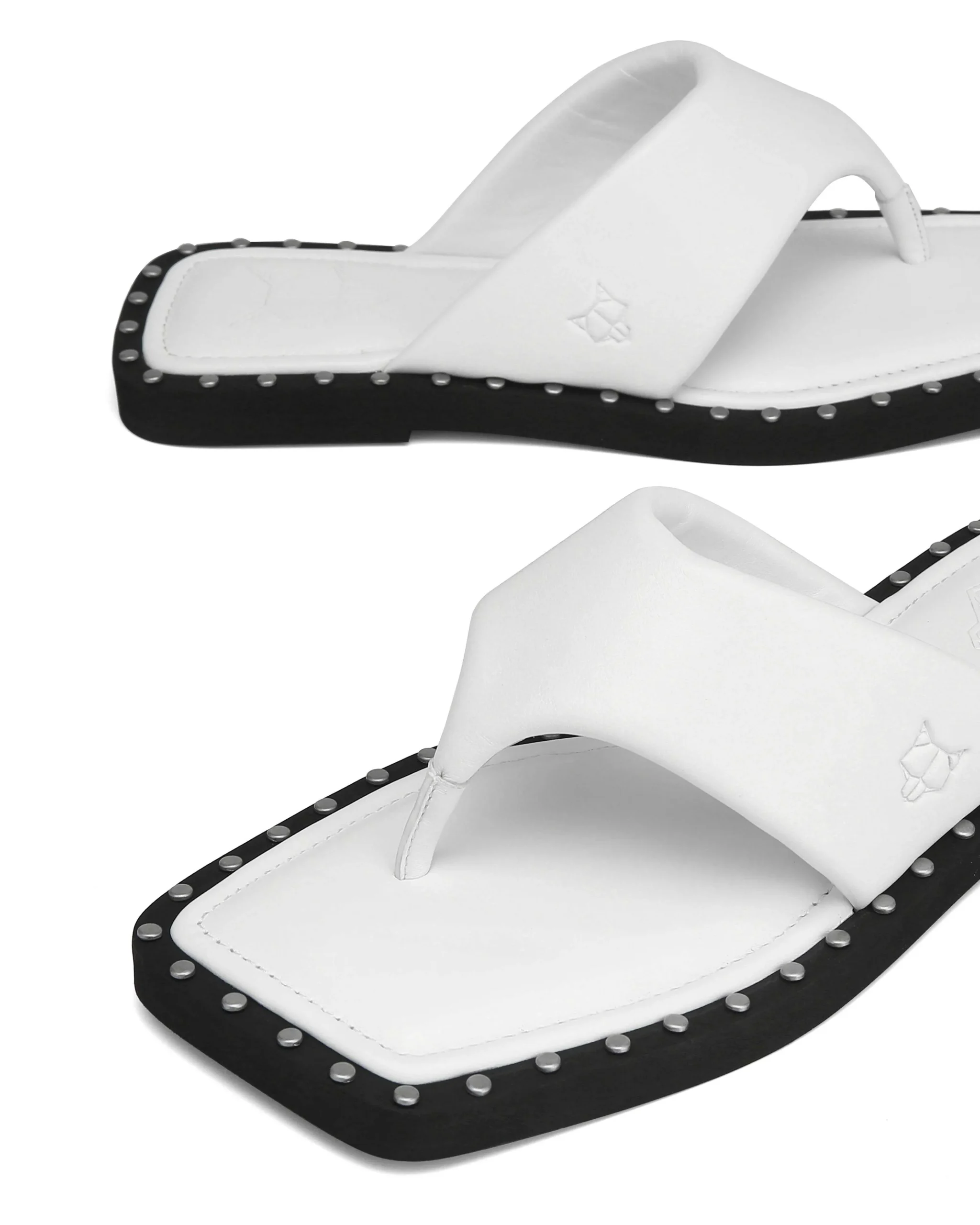 Danni White Leather<Naked Wolfe Clearance