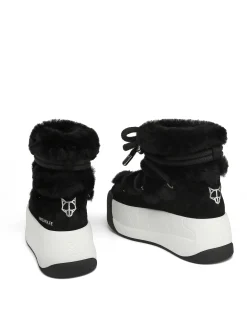 Darling Black Cow Suede<Naked Wolfe New