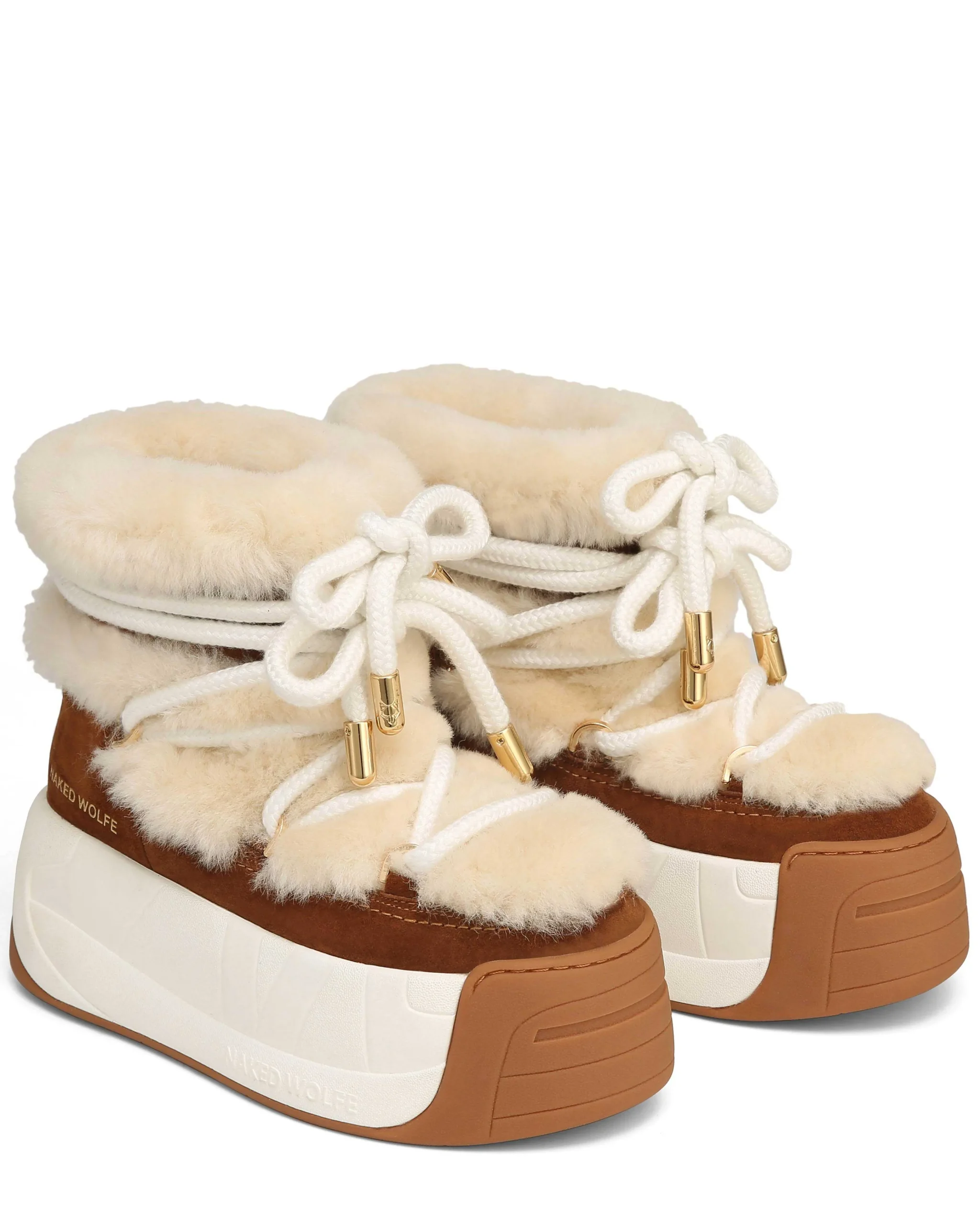 Darling Tan Cow Suede<Naked Wolfe Online