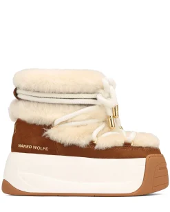 Darling Tan Cow Suede<Naked Wolfe Online