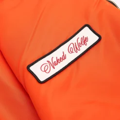 Double Sided Bomber Jacket Black/Orange<Naked Wolfe Store