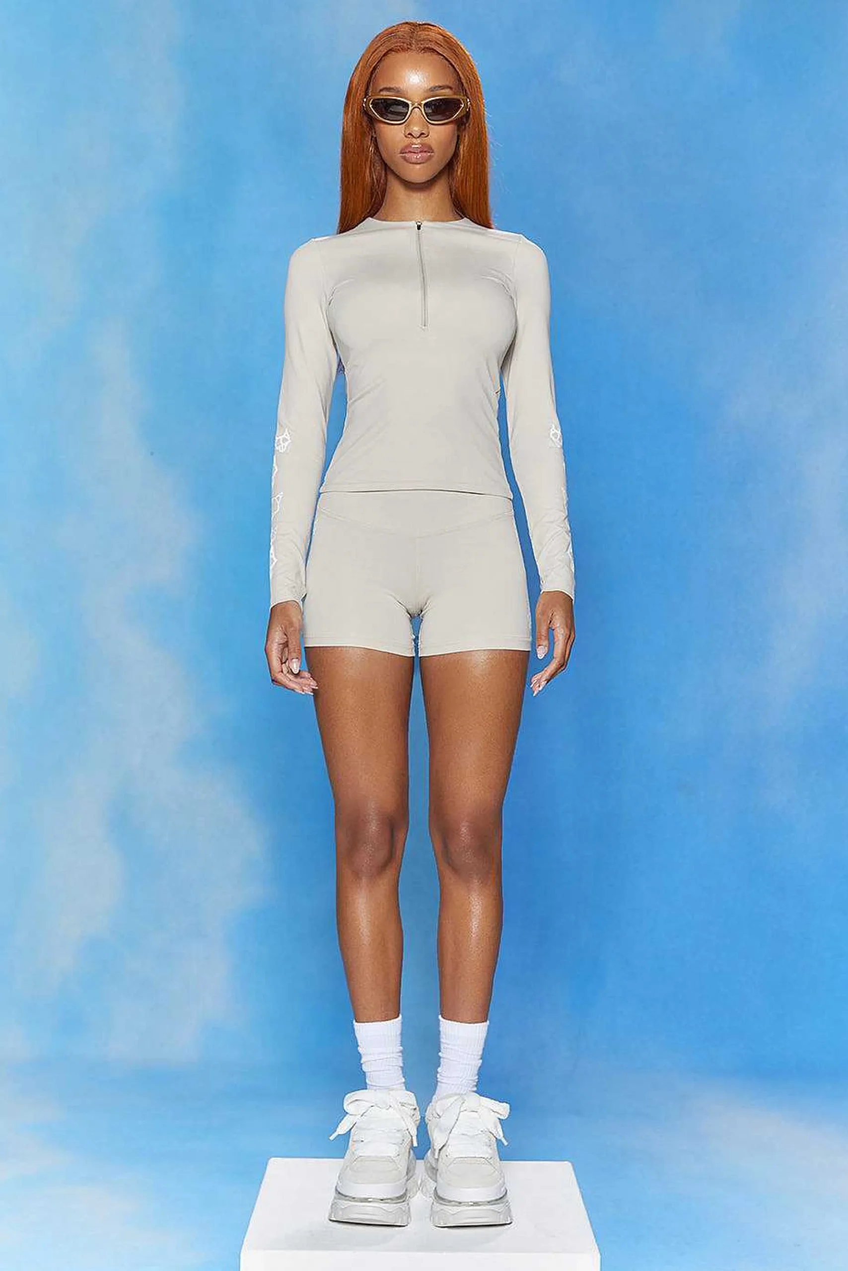 Esme Long Sleeve Gym Top Butter<Naked Wolfe Hot