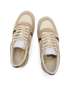 Flight Genysis Leather/Suede Off White/Leopard<Naked Wolfe Cheap