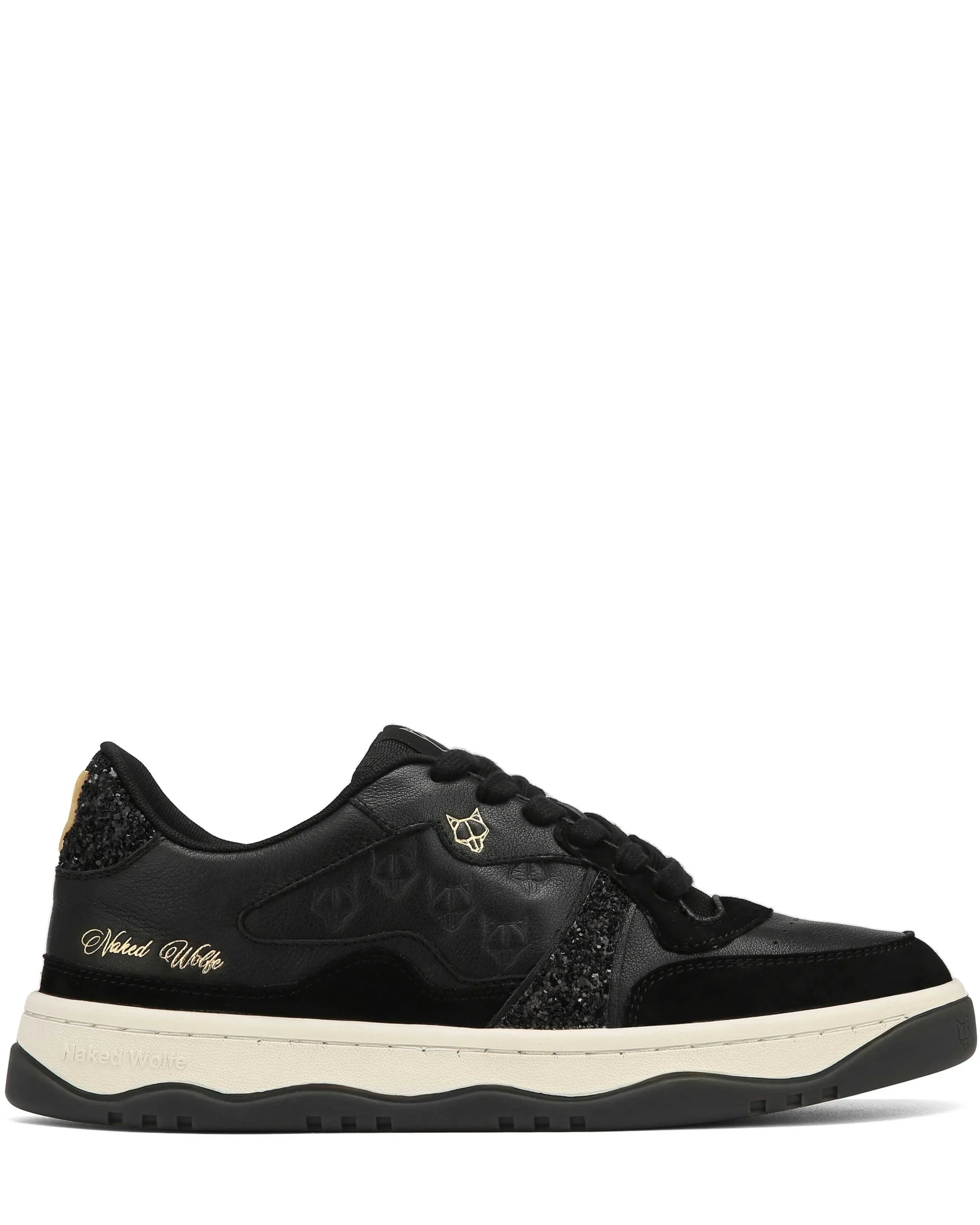 Flight Genysis Leather/Suede Black<Naked Wolfe Fashion