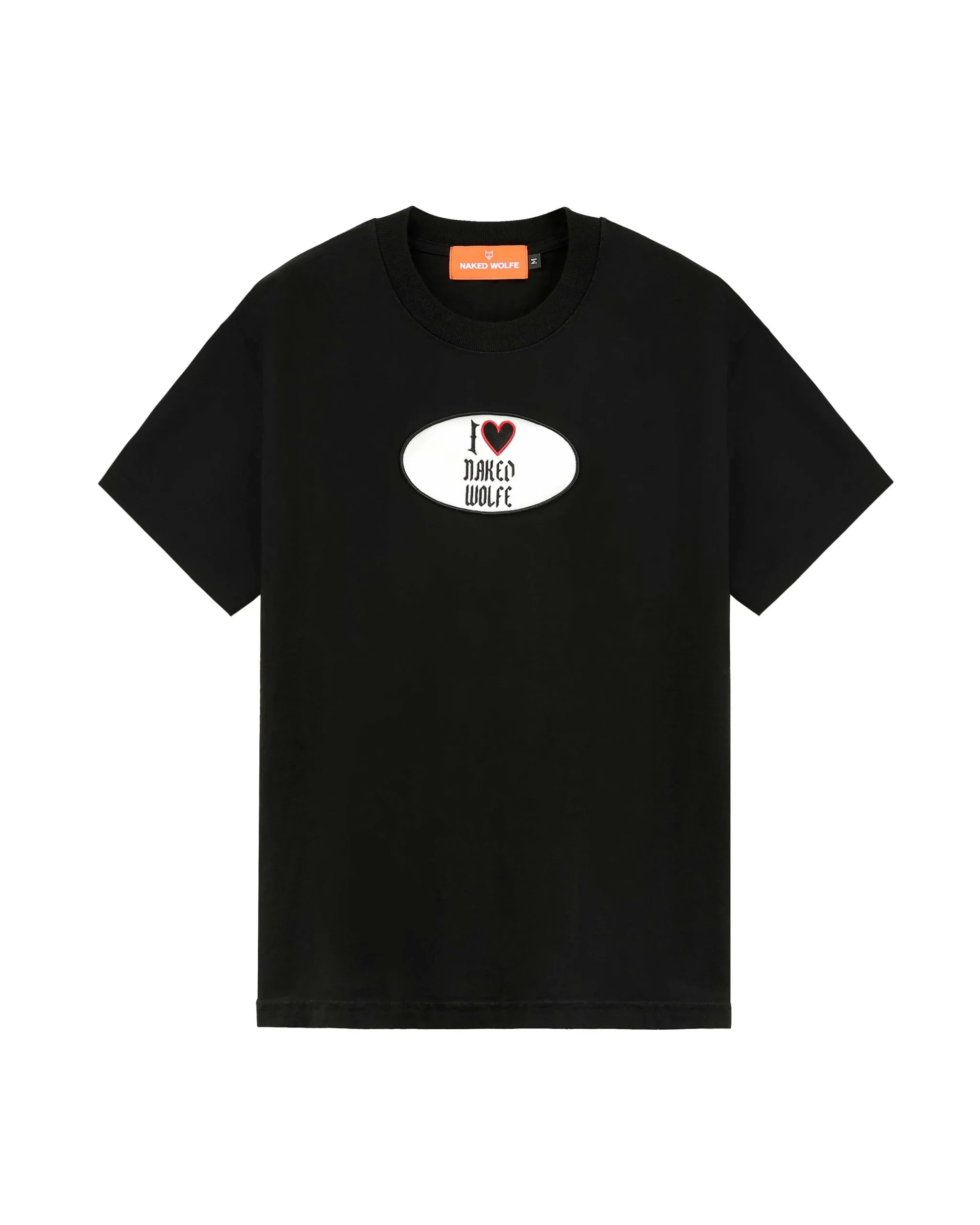 I Love T-Shirt Black<Naked Wolfe New