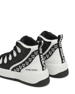 King Black/White Leather<Naked Wolfe Outlet