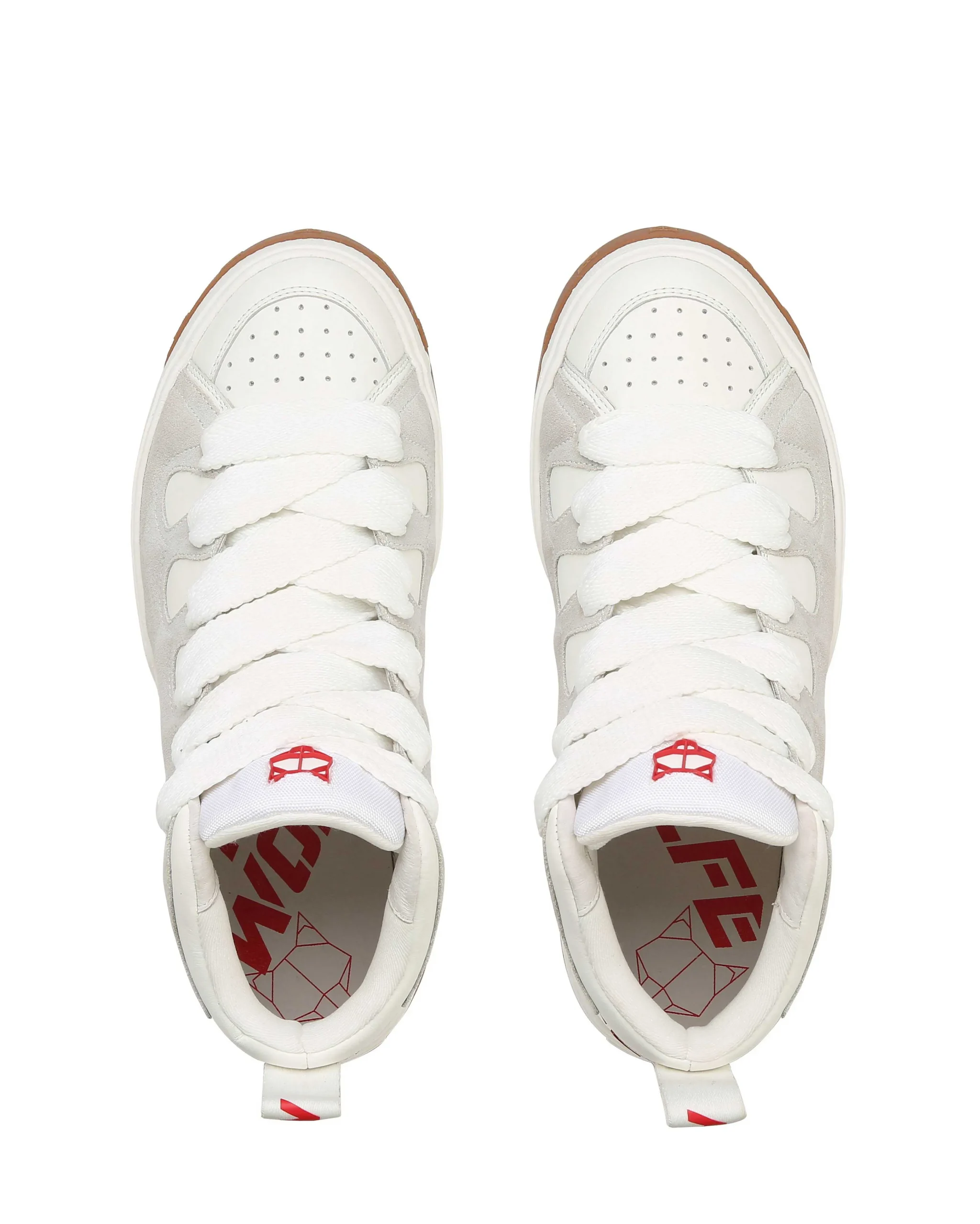 King White/Red Leather<Naked Wolfe New