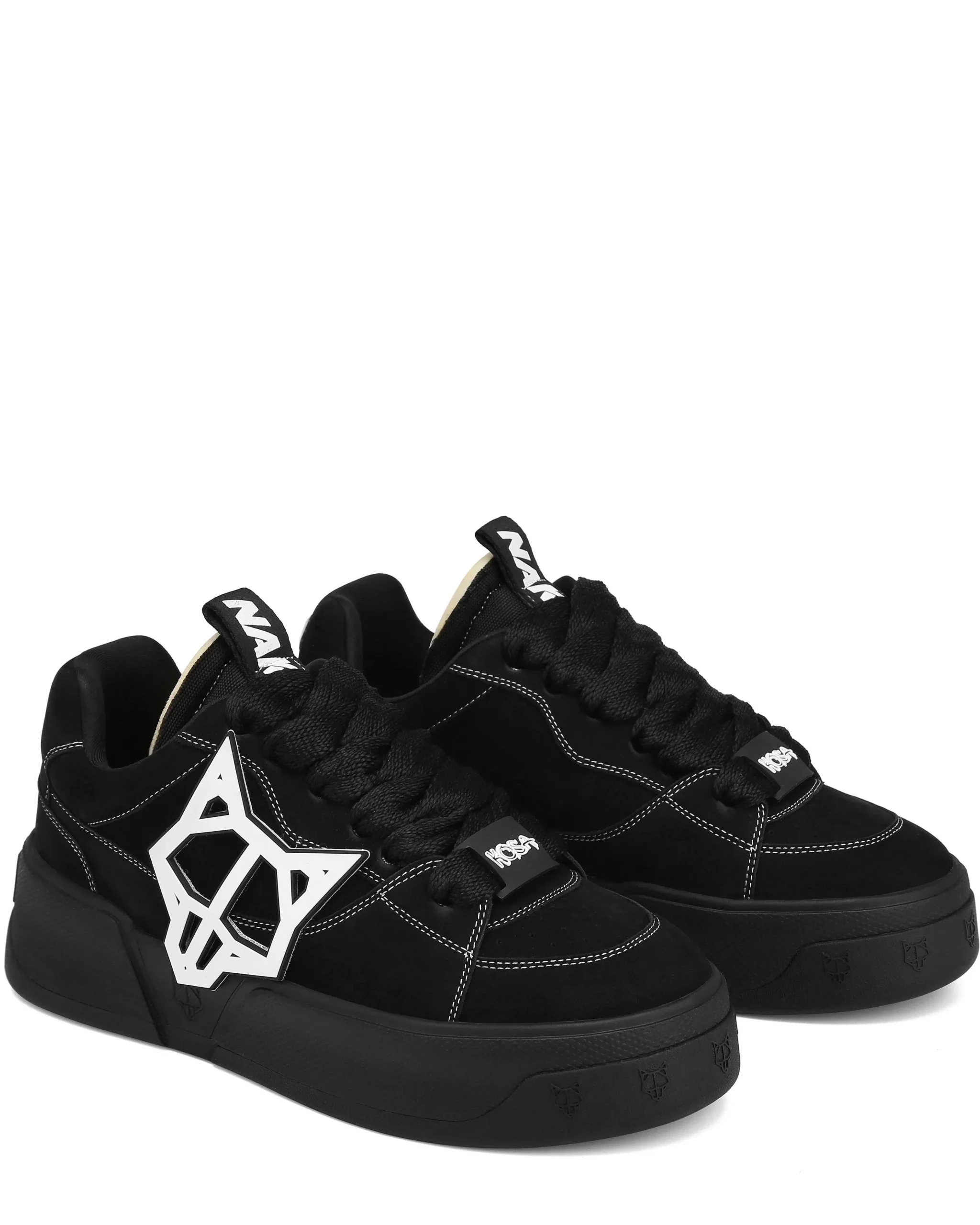 Kosa Laces Solid Black<Naked Wolfe Best Sale