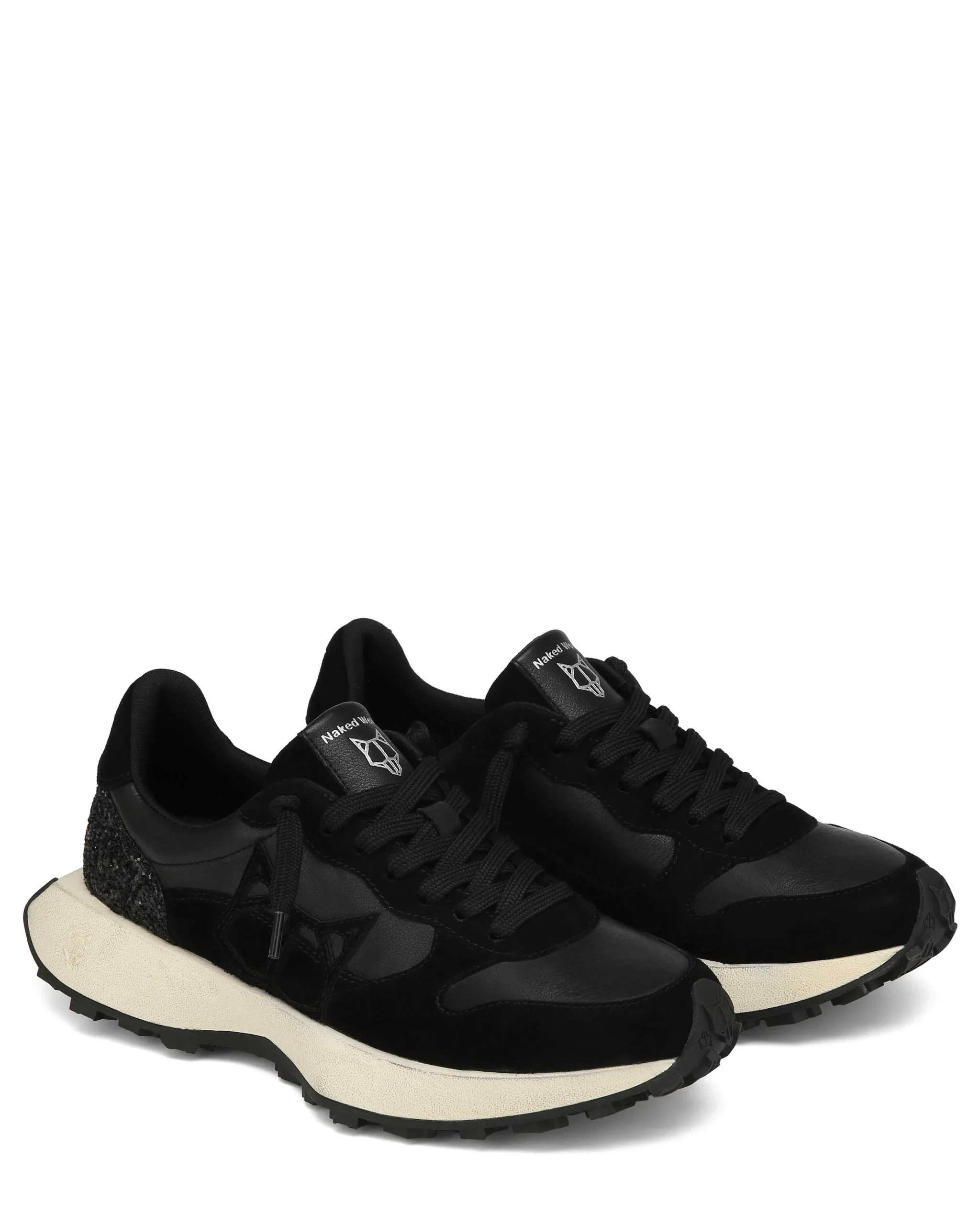 Paint Sheep Leather & Glitter Dirty Black<Naked Wolfe Outlet