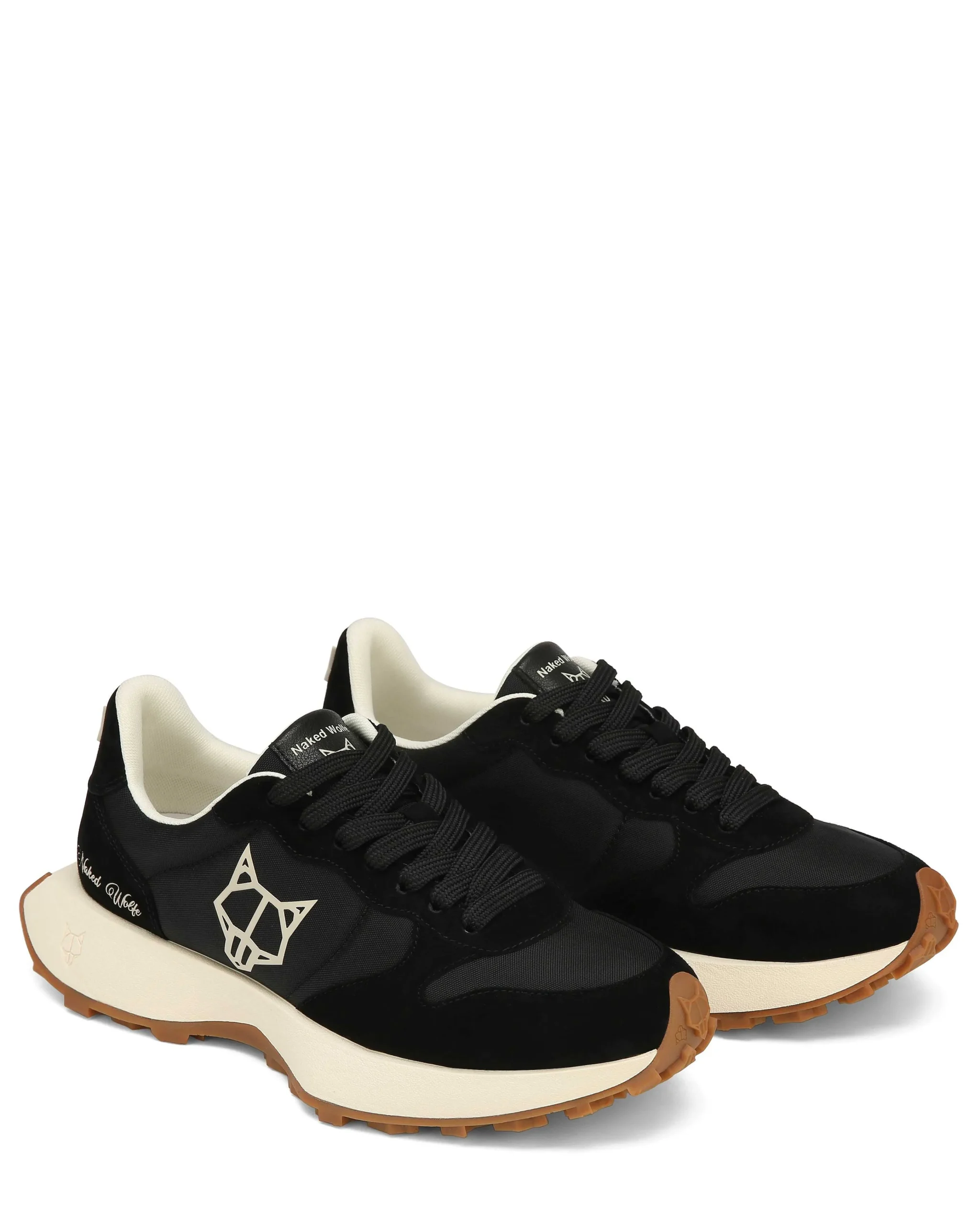 Plug Suede & Nylon Black<Naked Wolfe Fashion