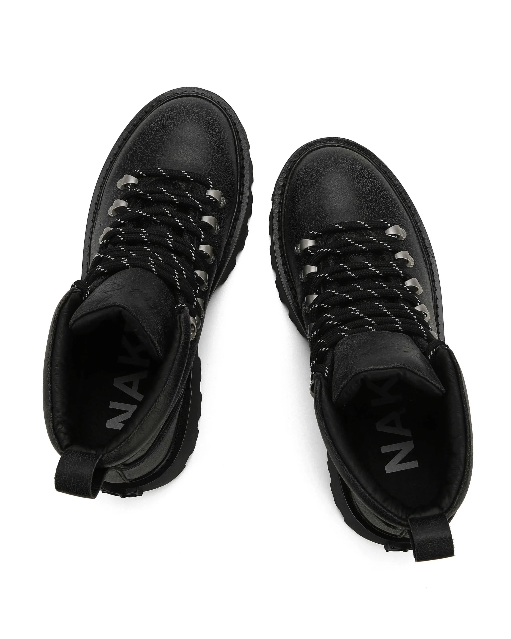 Resort Black Stone Wash Leather<Naked Wolfe Outlet