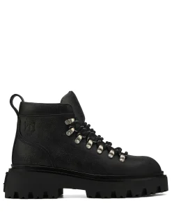 Resort Black Stone Wash Leather<Naked Wolfe Outlet