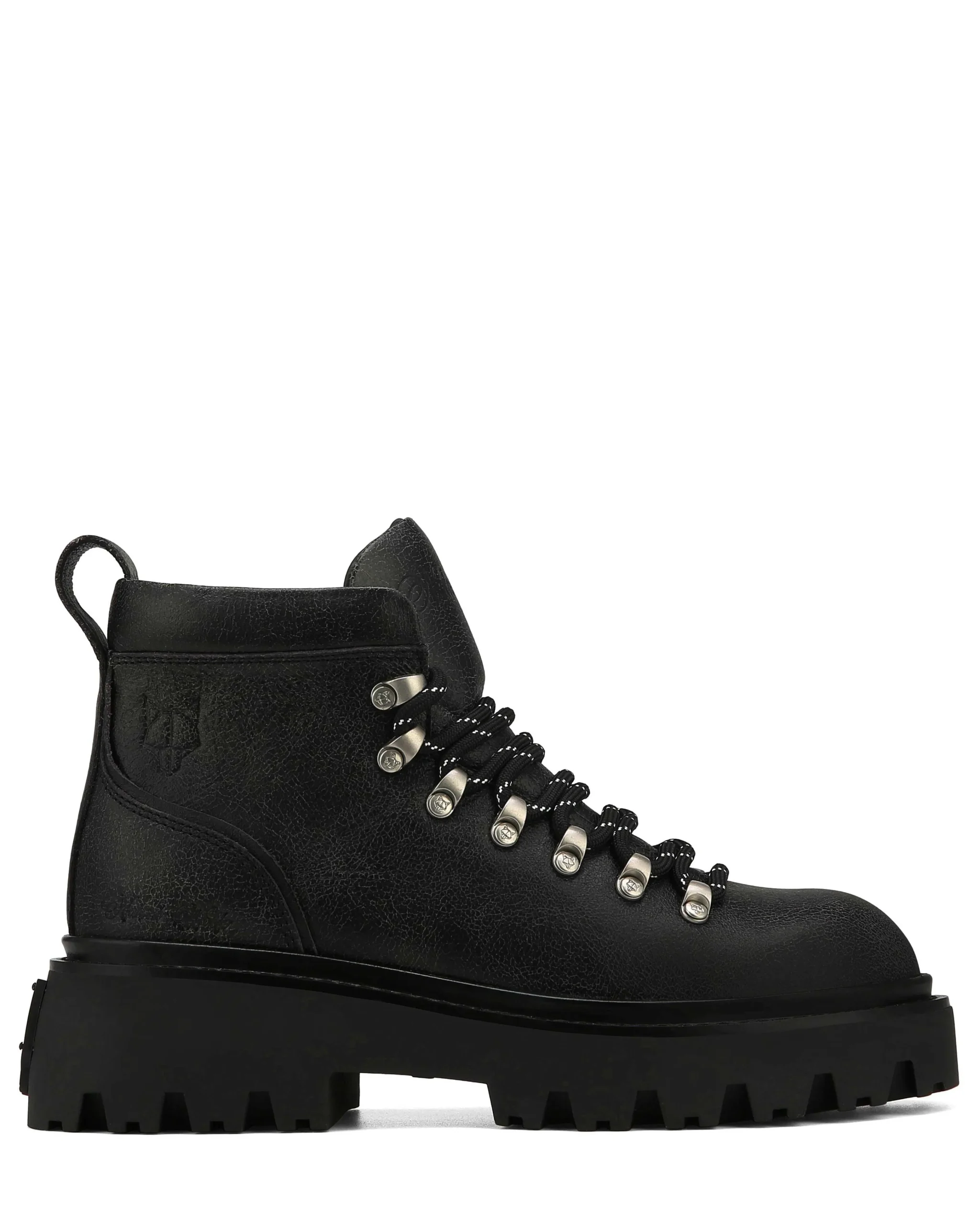Resort Black Stone Wash Leather<Naked Wolfe Outlet