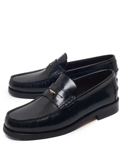 Riviera Box Leather Black<Naked Wolfe Outlet