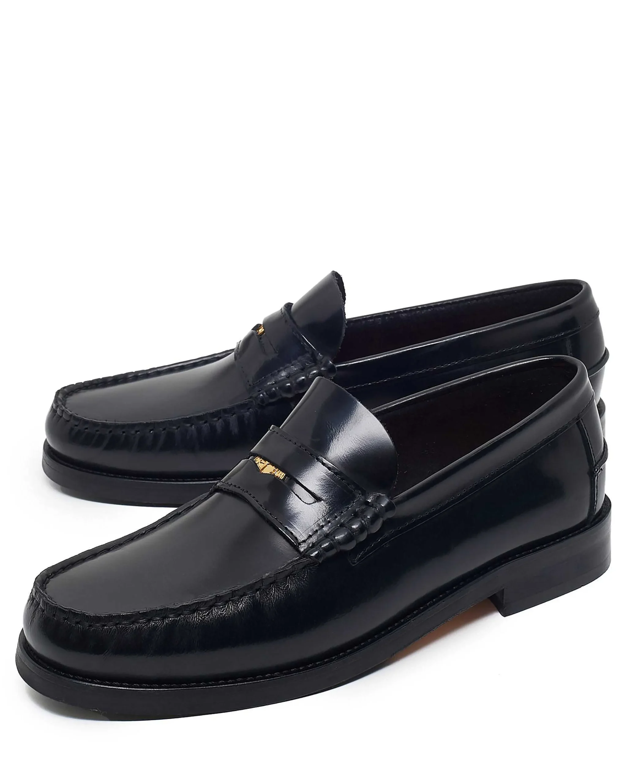Riviera Box Leather Black<Naked Wolfe Outlet