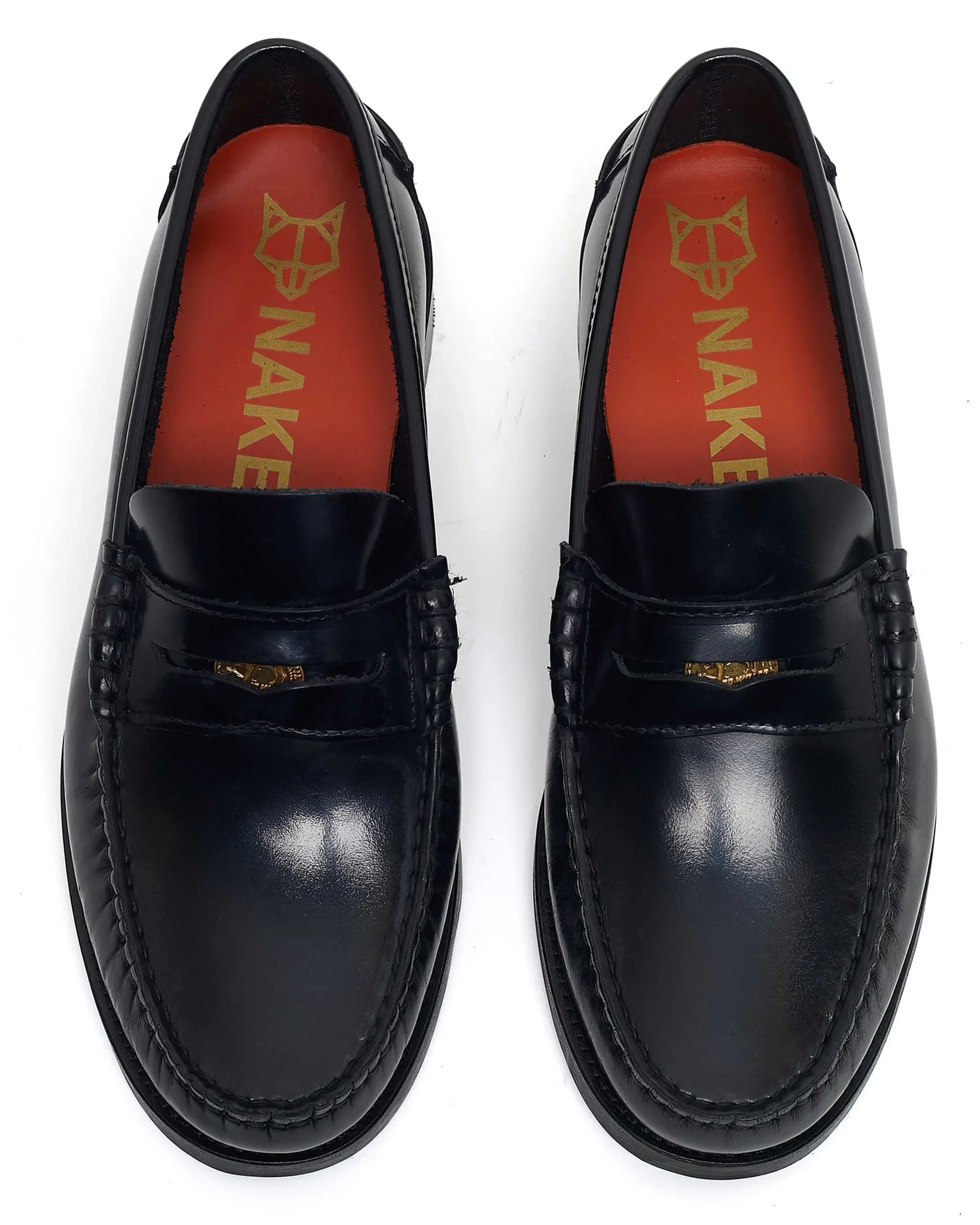 Riviera Box Leather Black<Naked Wolfe Outlet