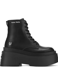 Saturn Black Leather<Naked Wolfe Fashion