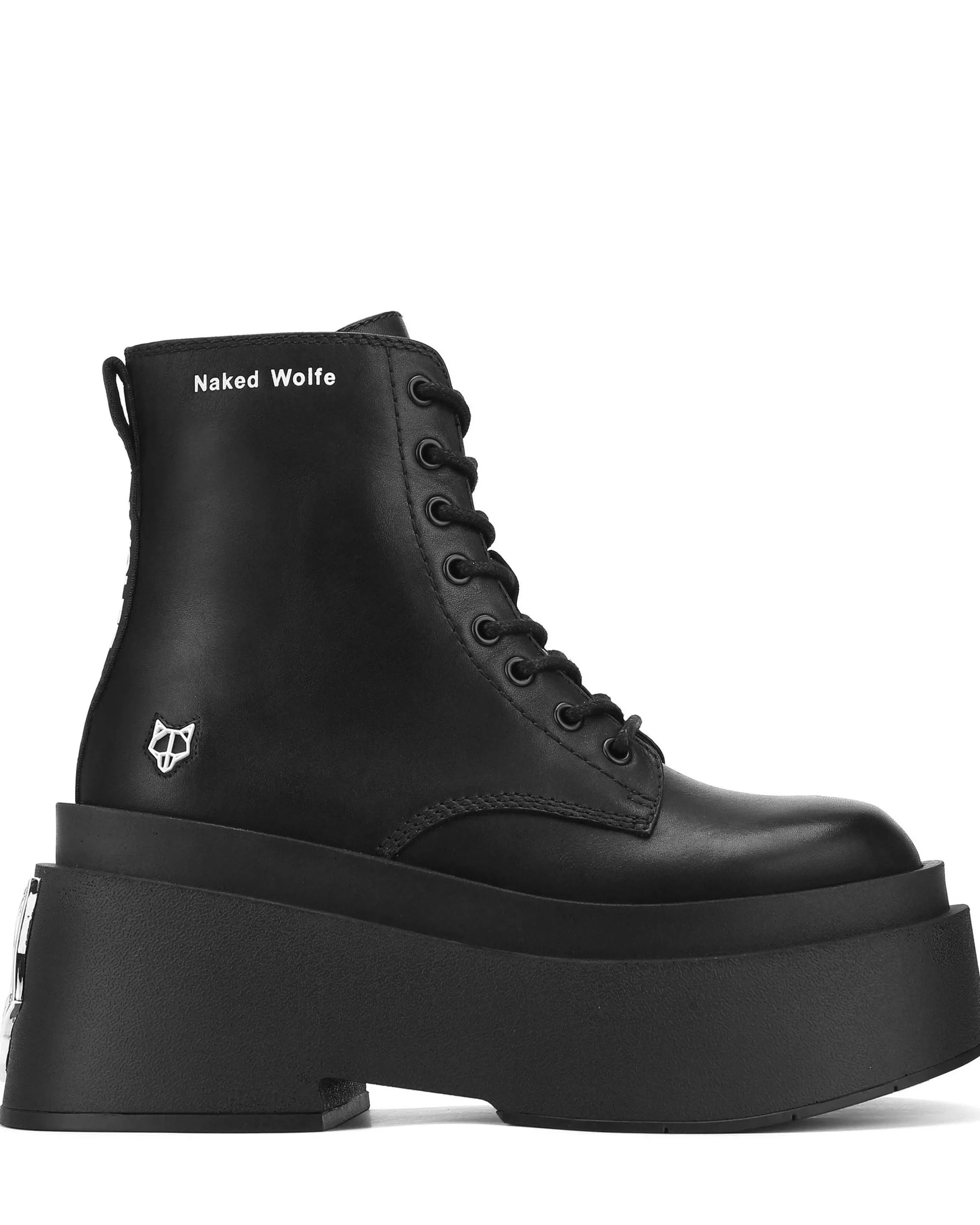 Saturn Black Leather<Naked Wolfe Fashion