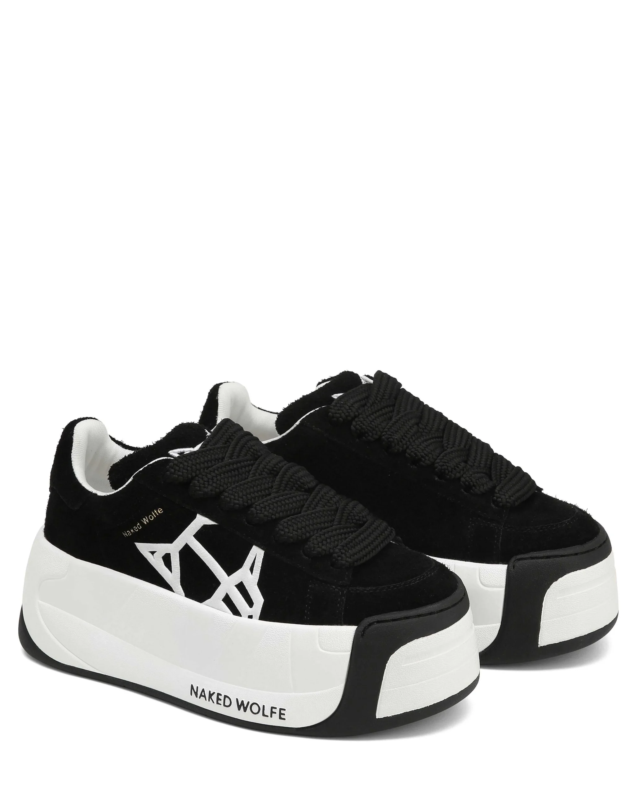 Scandal Black Hairy Cow Suede<Naked Wolfe Outlet