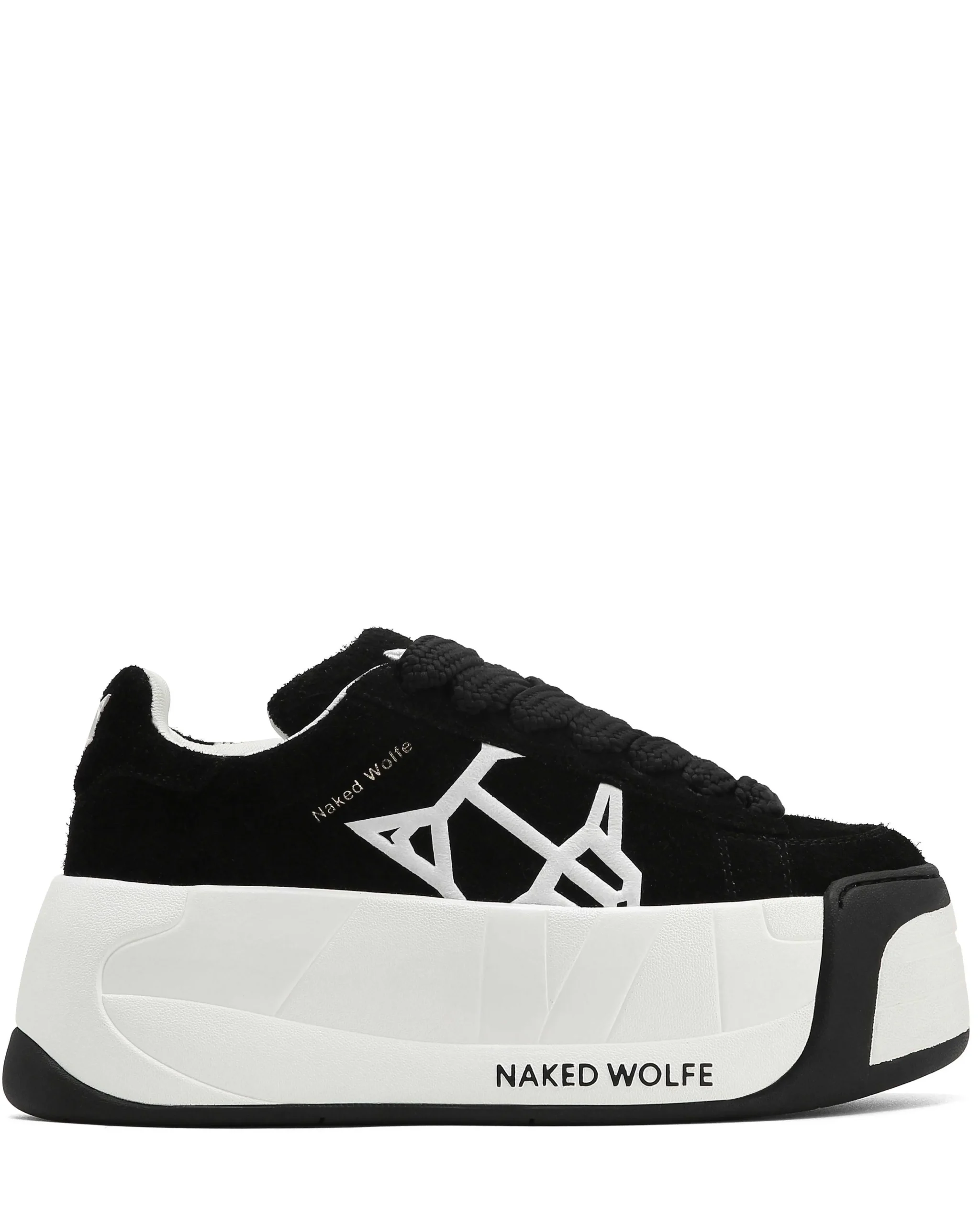 Scandal Black Hairy Cow Suede<Naked Wolfe Outlet
