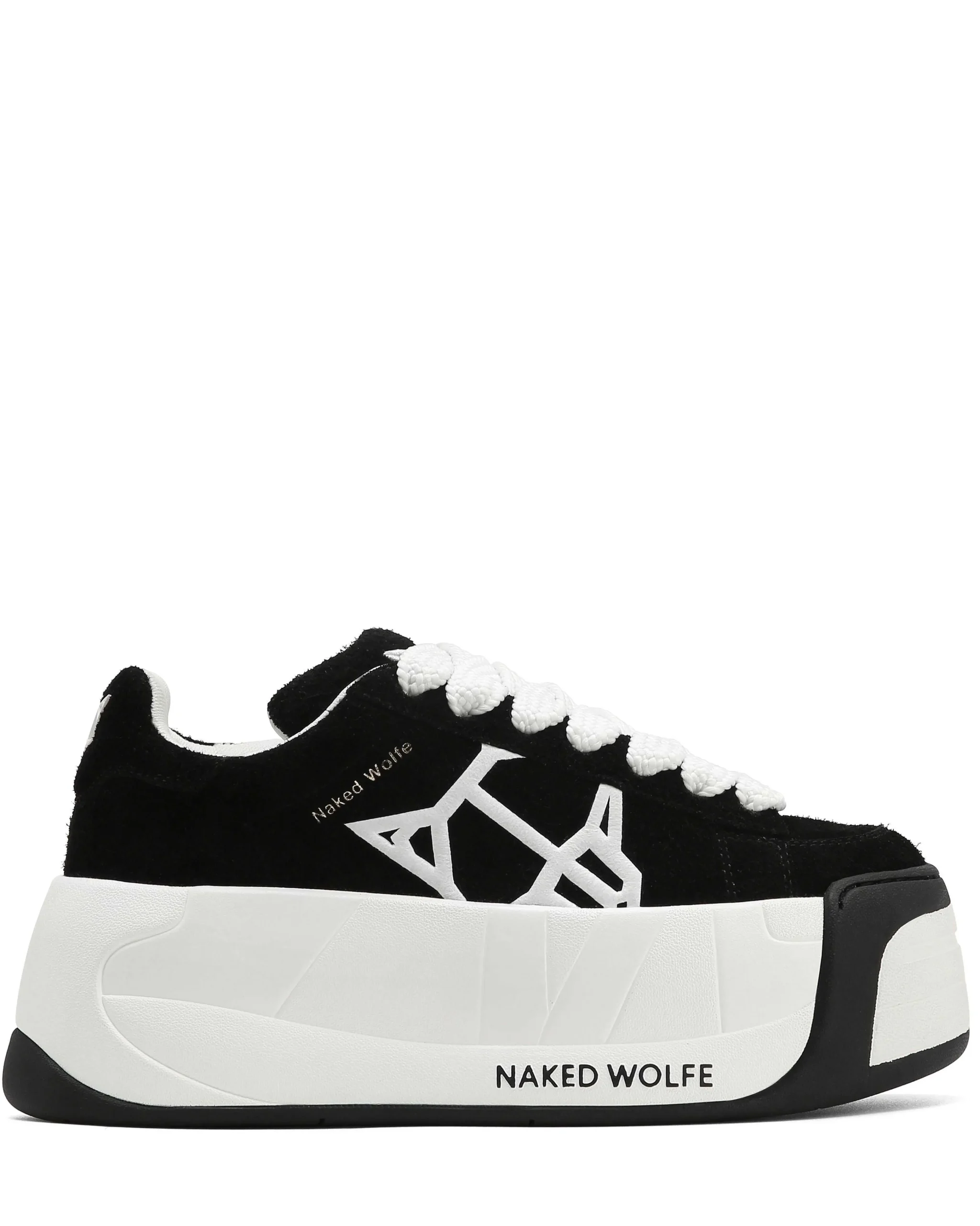 Scandal Black Hairy Cow Suede<Naked Wolfe Outlet