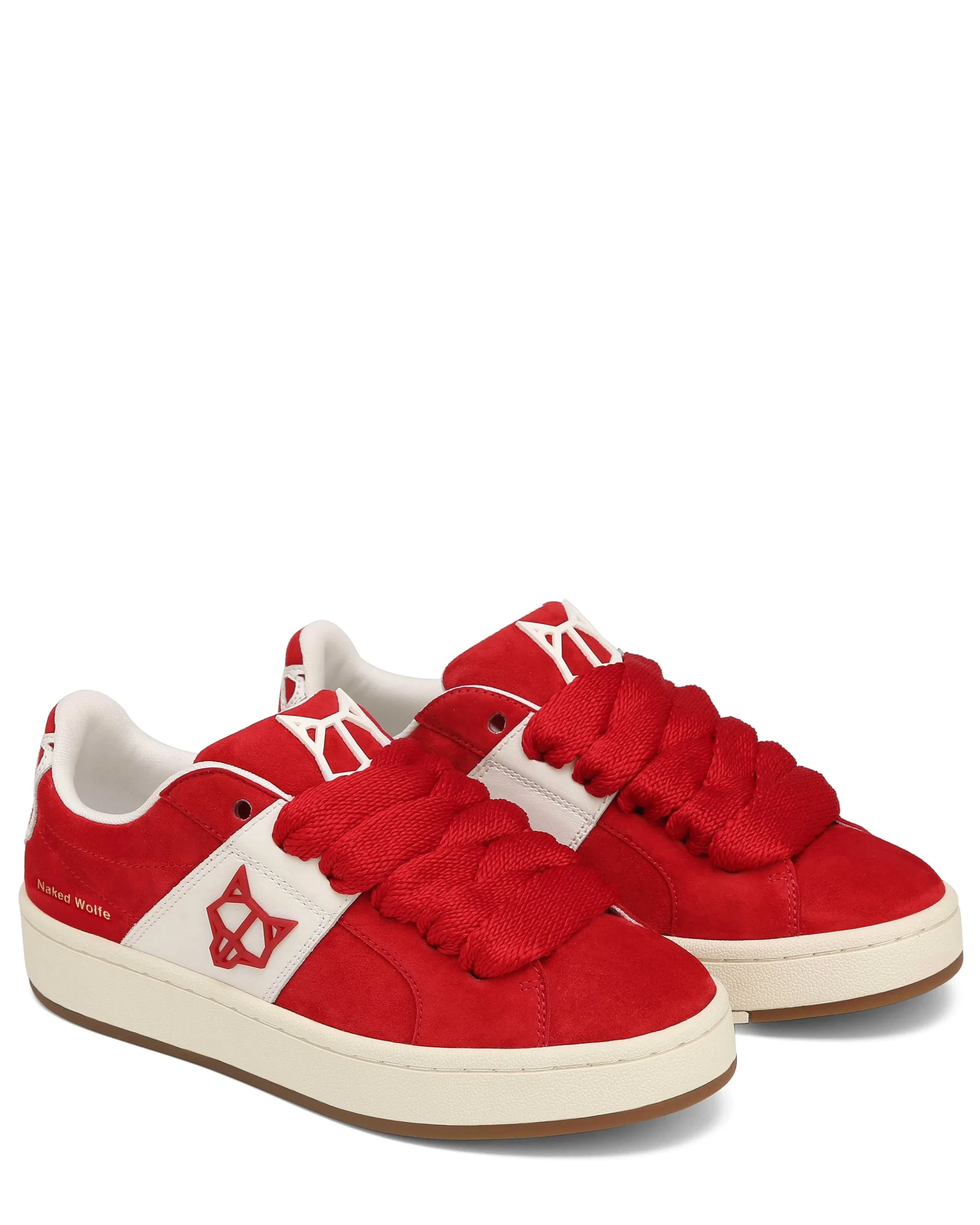 Scuba Cow Suede Red<Naked Wolfe Hot