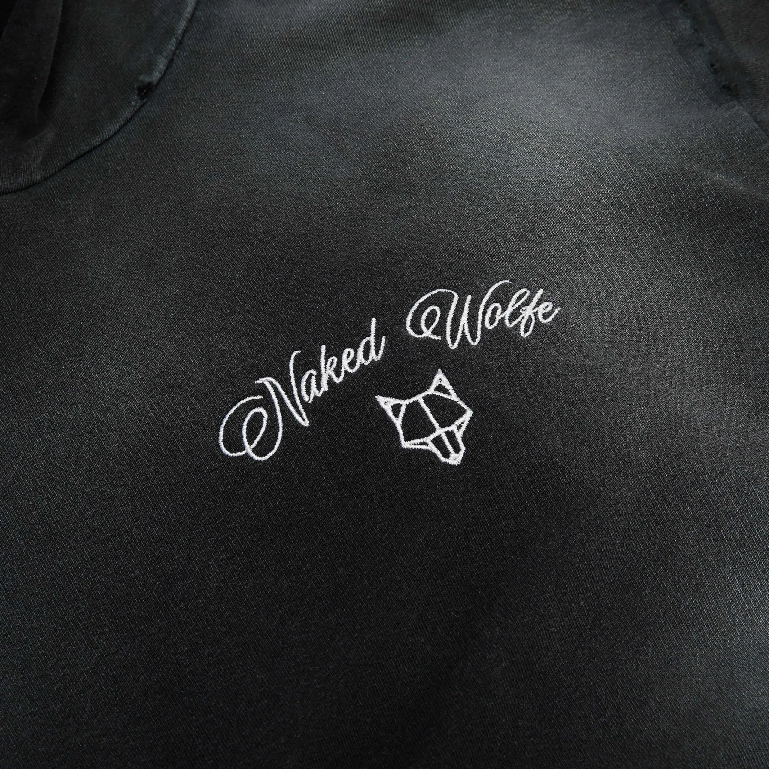 Signature Hoodie Vintage Black<Naked Wolfe Hot
