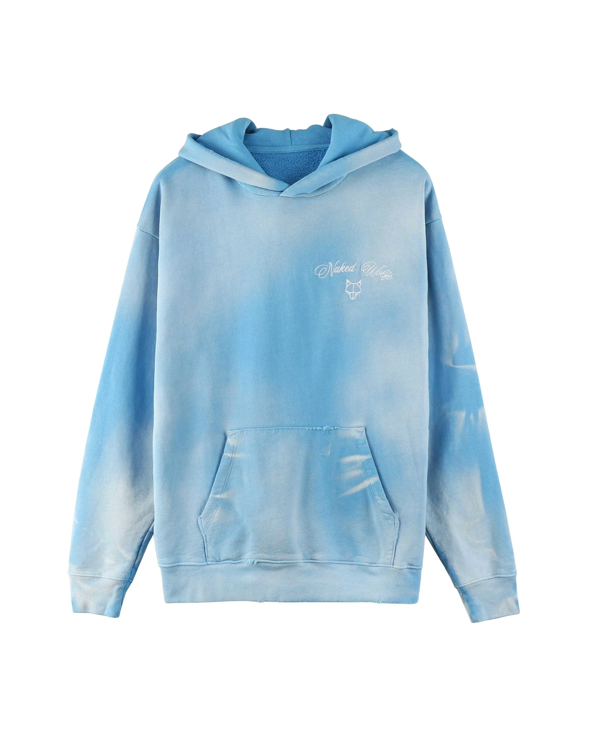 Signature Hoodie Vintage Blue<Naked Wolfe Online