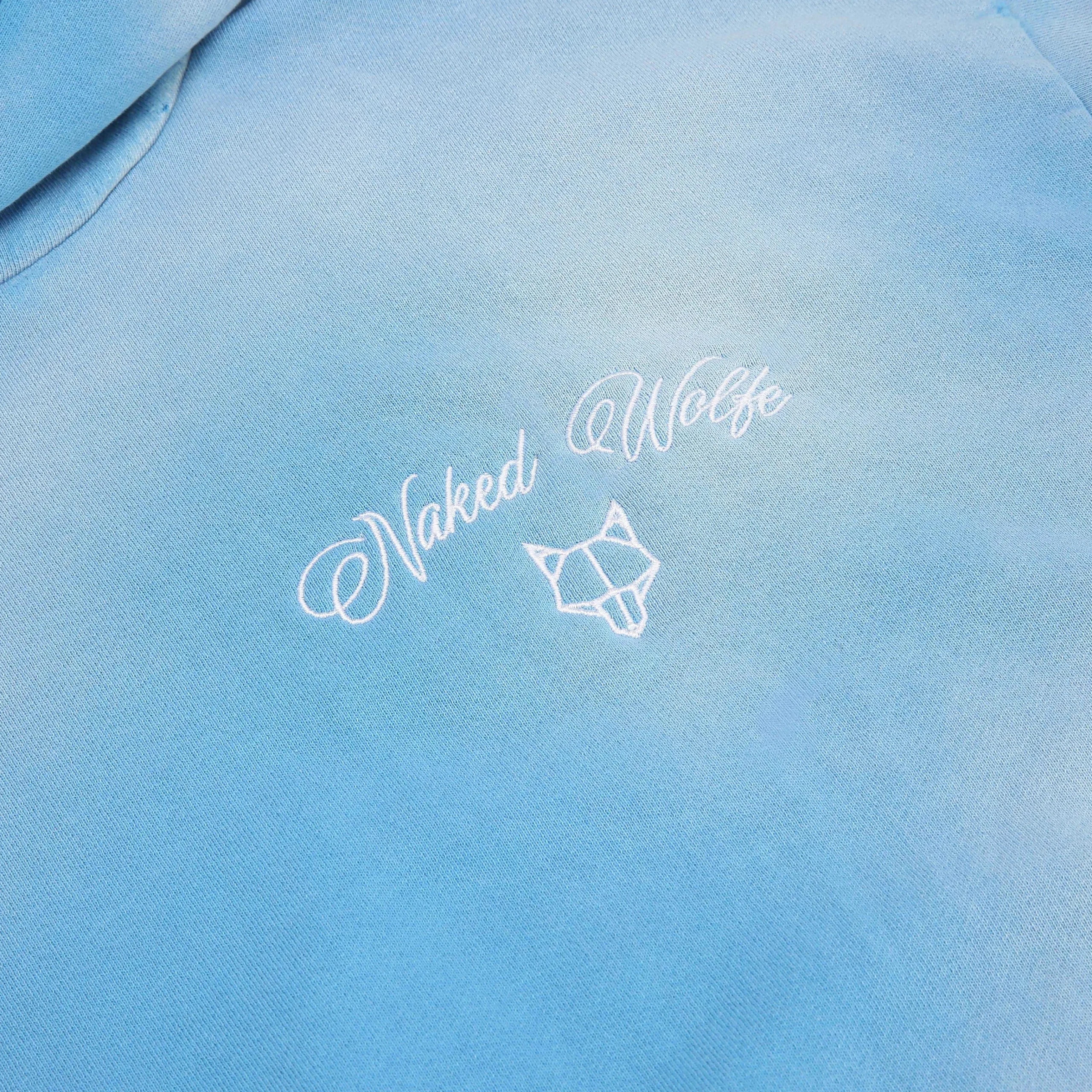 Signature Hoodie Vintage Blue<Naked Wolfe Online