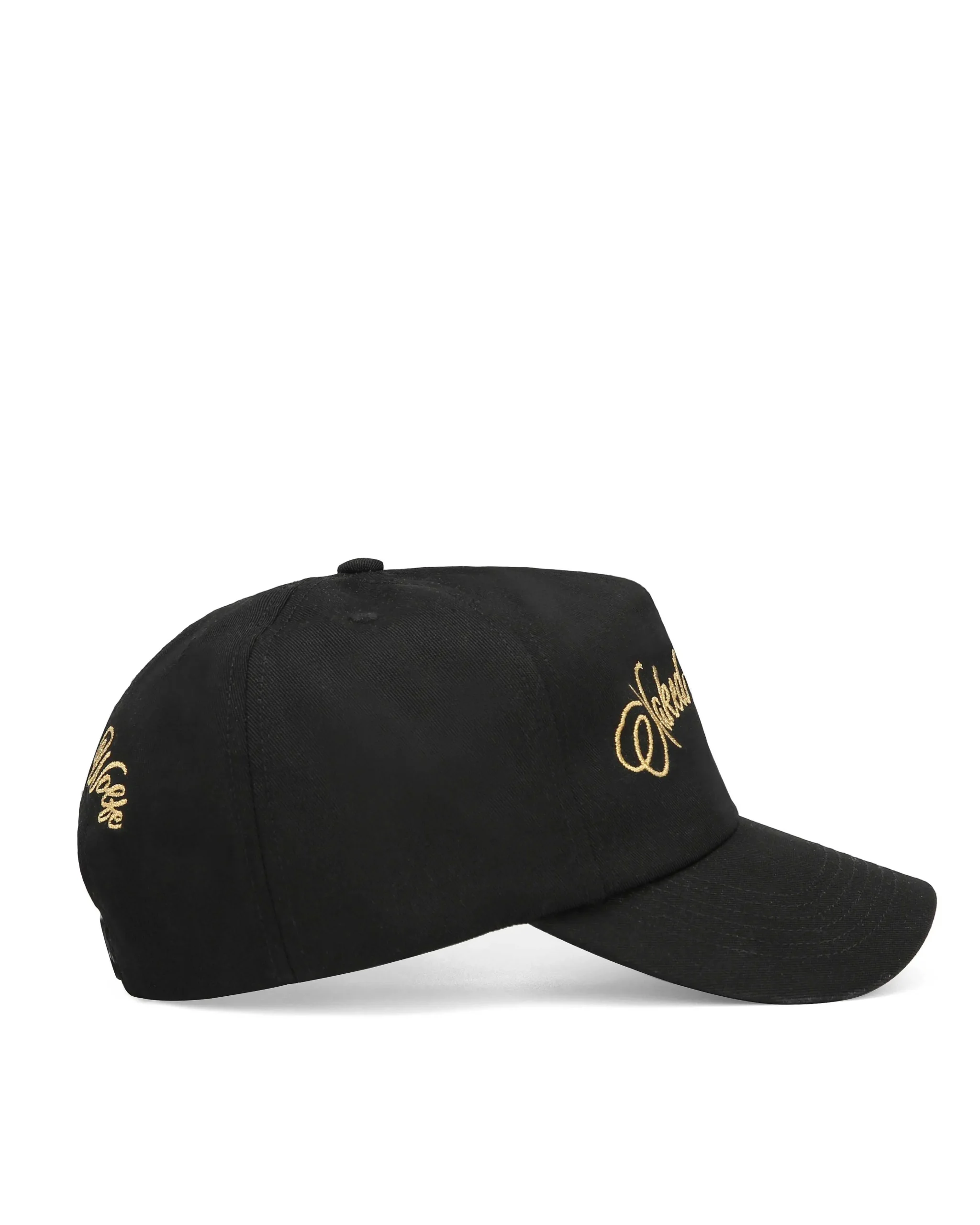 Signature Unconstructed Cap Black/Gold<Naked Wolfe Store